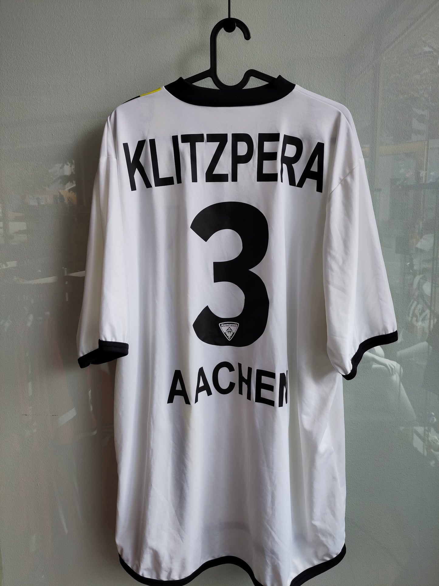Alemannia Achen jersey 2004-05 player used/match used Klitzpera