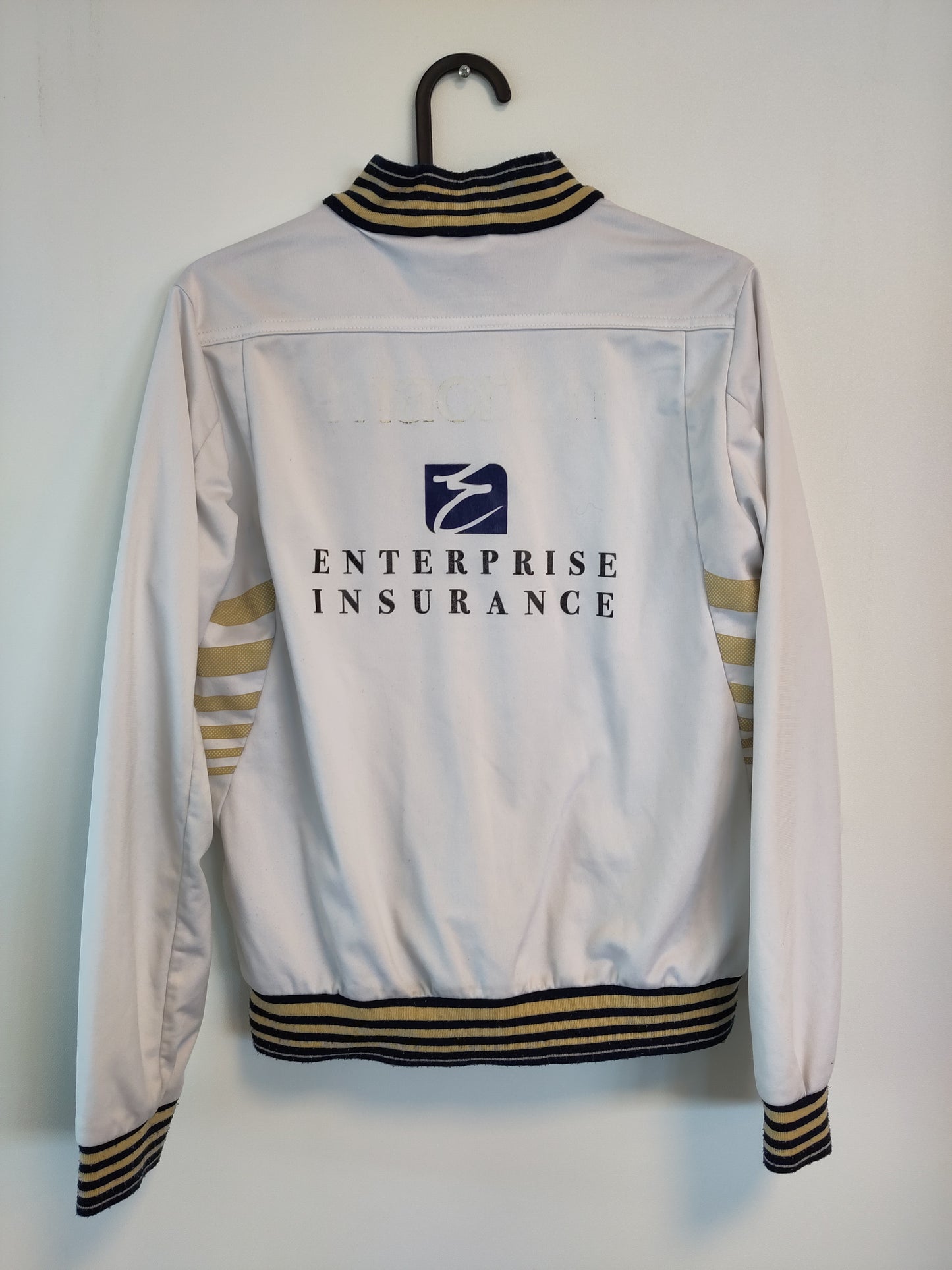 Leeds training jacket white