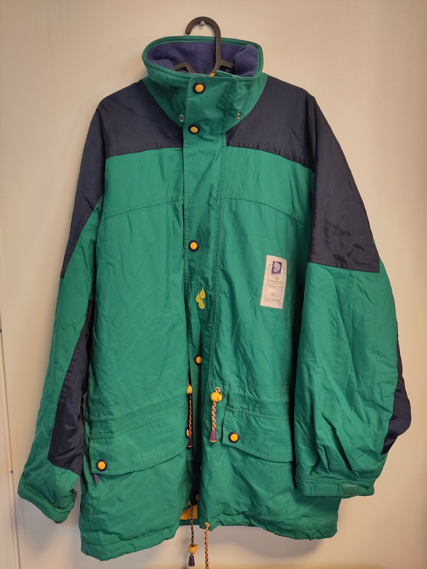 Olympics 1994 Lillehammer jacket green
