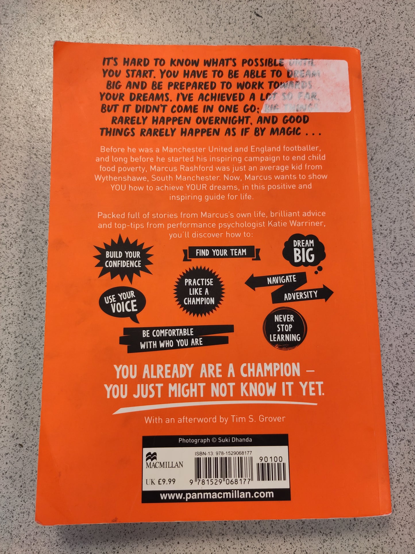 BOK: Marcus Rashford - You are a Champion (Rashford/Anka)