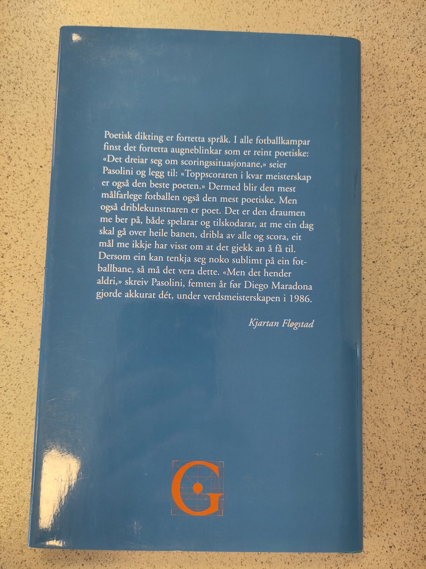 BOOK: Sky Blue World Cup in the South (Kjartan Fløgstad)