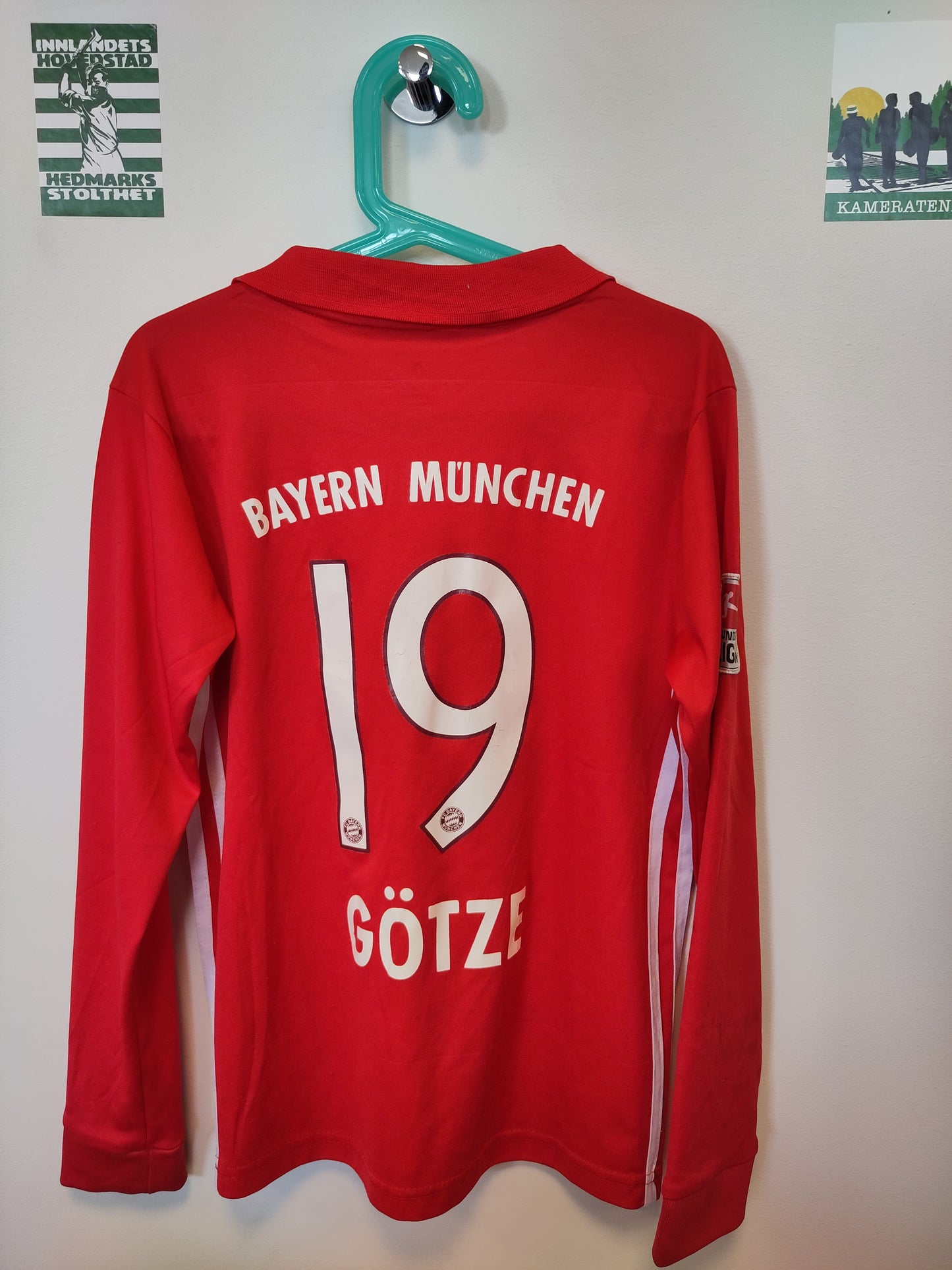 Bayern Munich jersey 2016-17 home Götze kids
