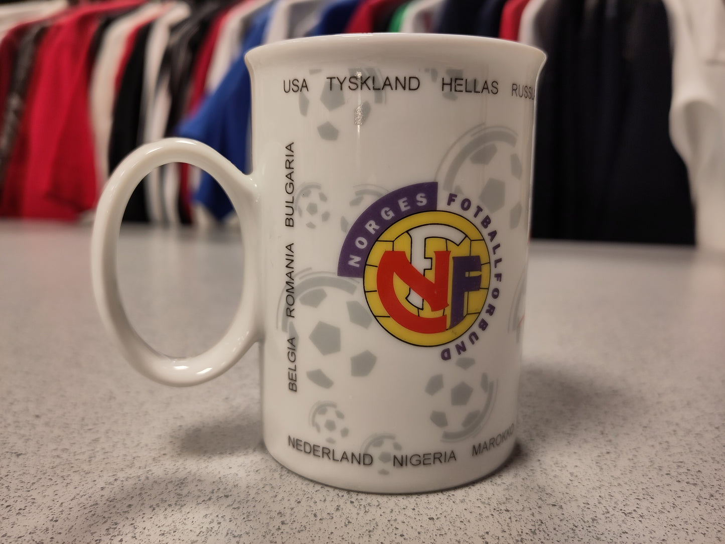 World Cup 1994 USA mug Norway Drillo/Bratseth