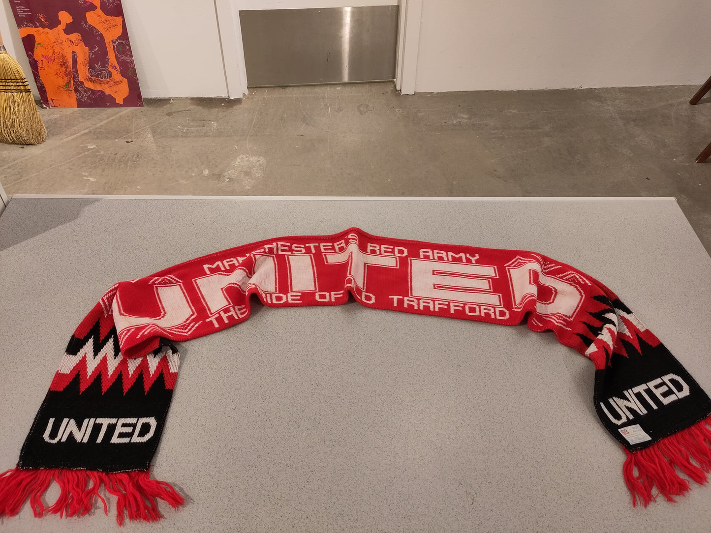 Manchester United scarf v7