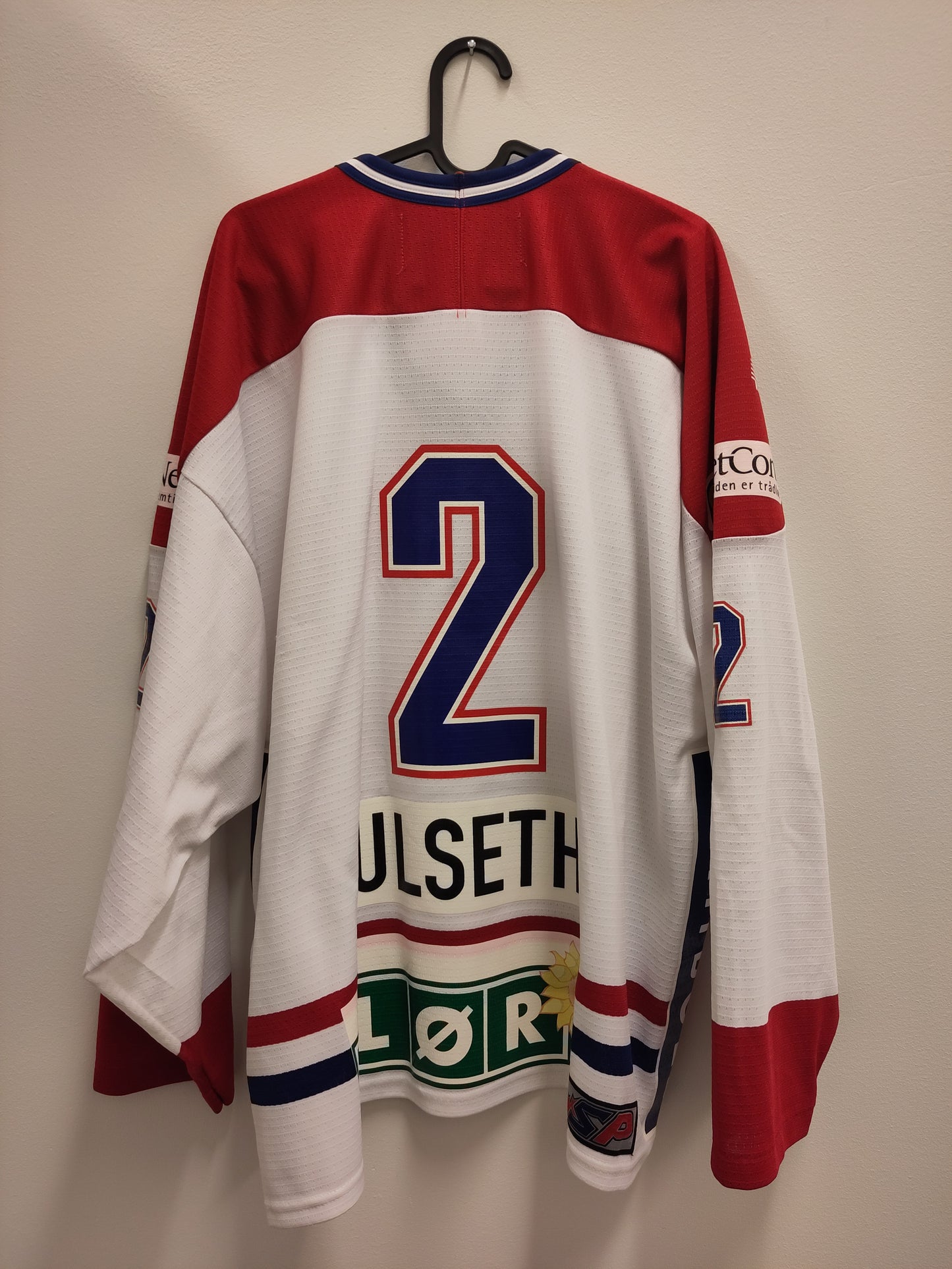 Lillehammer Ishockey drakt borte utøverbrukt/kampbrukt Ulseth