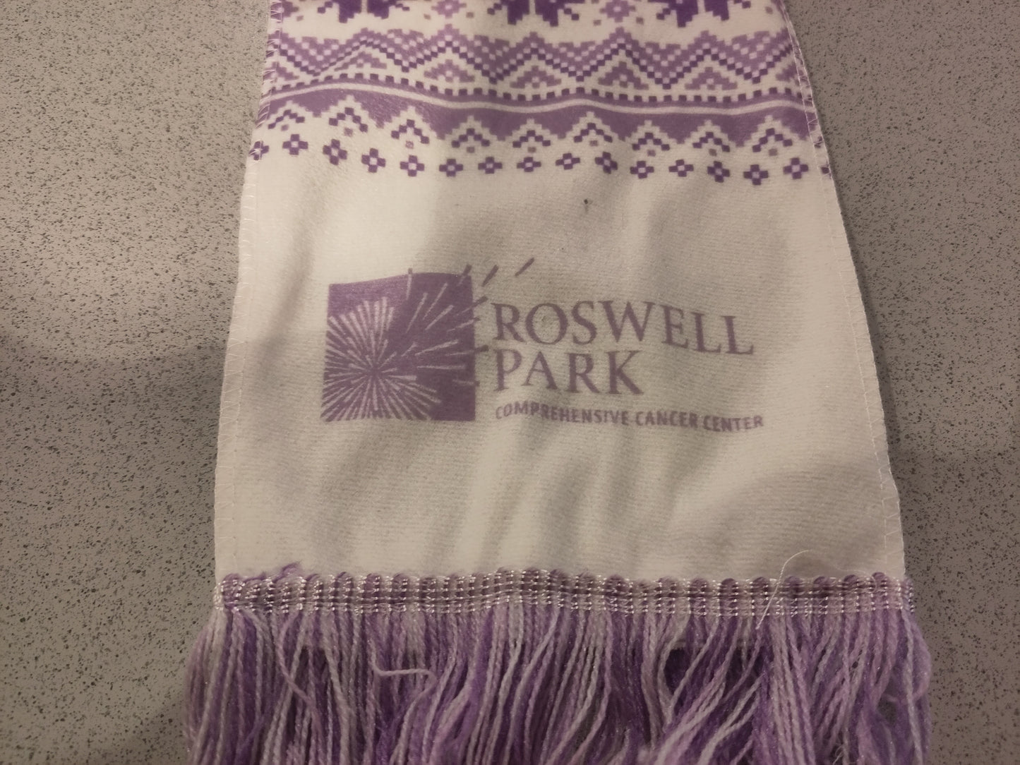 Buffalo Sabres scarf Hockey Fights Cancer