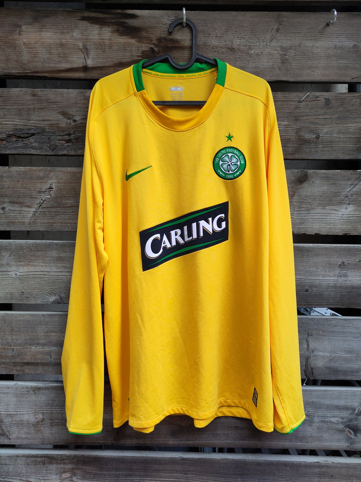 Celtic shirt 2008-09 away long sleeve