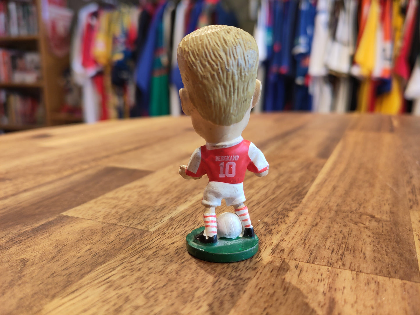 Football figure Corinthian Arsenal Dennis Bergkamp