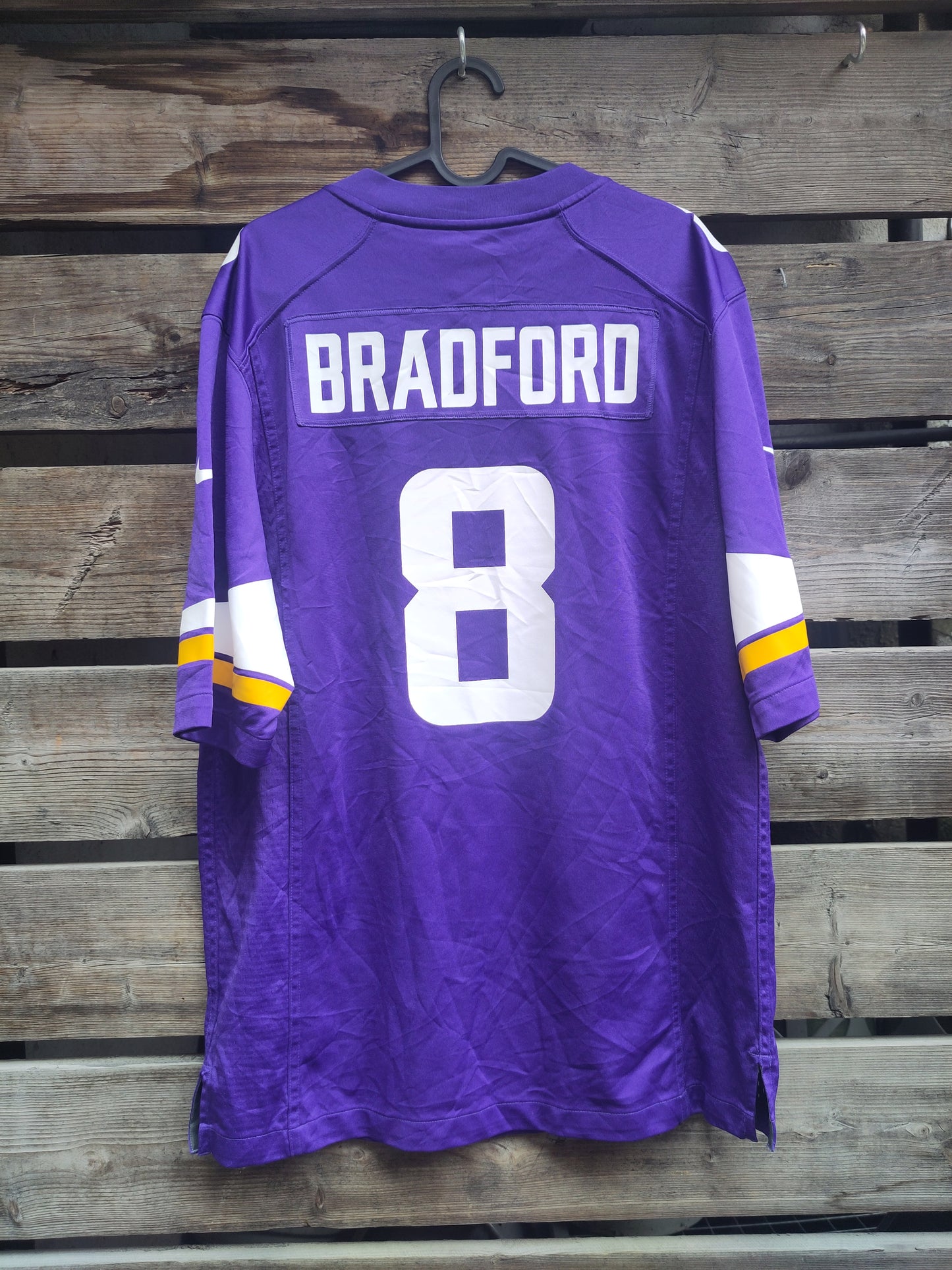 Minnesota Vikings jersey 2013-16 home Bradford