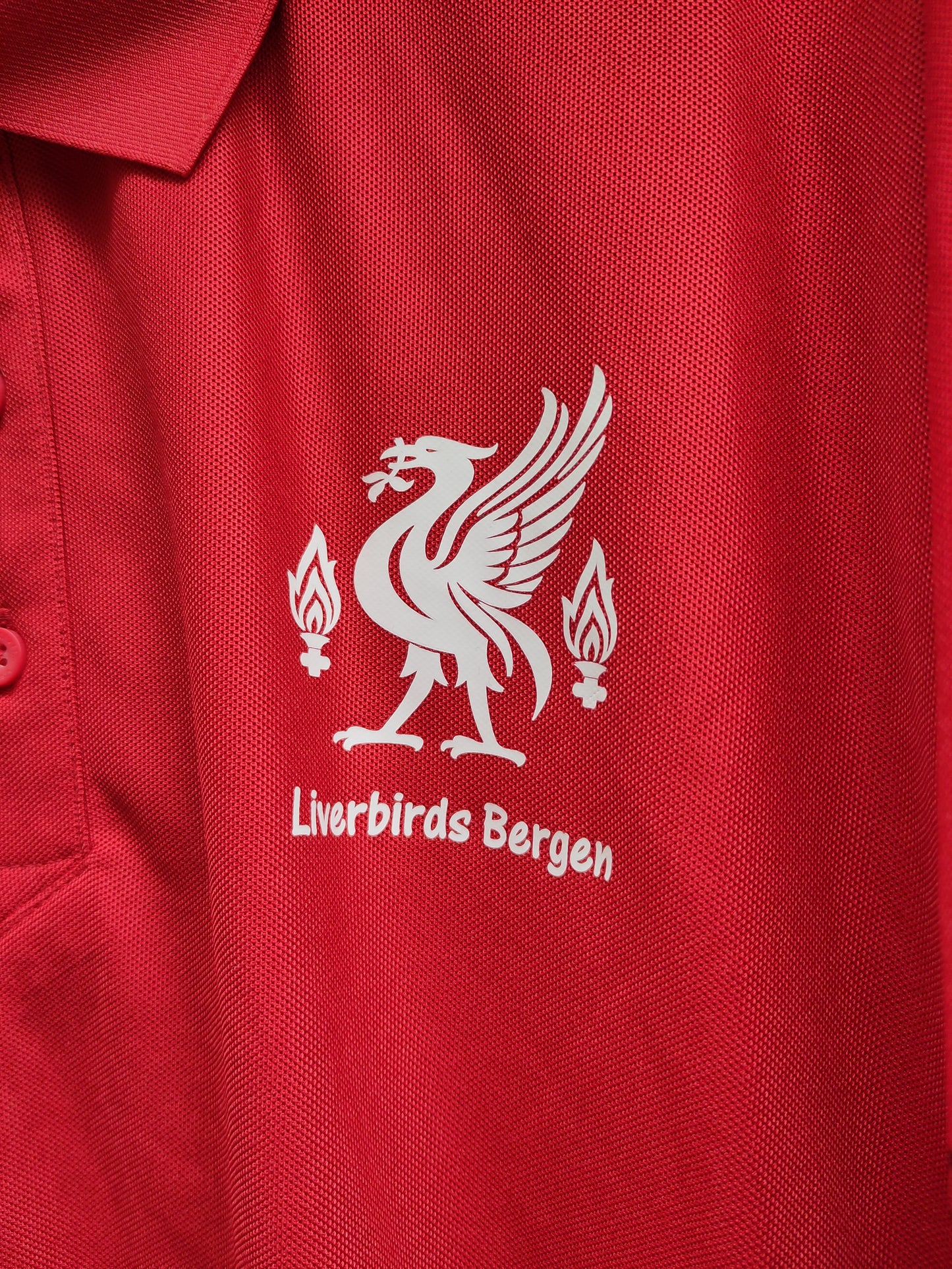 Liverpool t-skjorte piquet Liverbirds Bergen