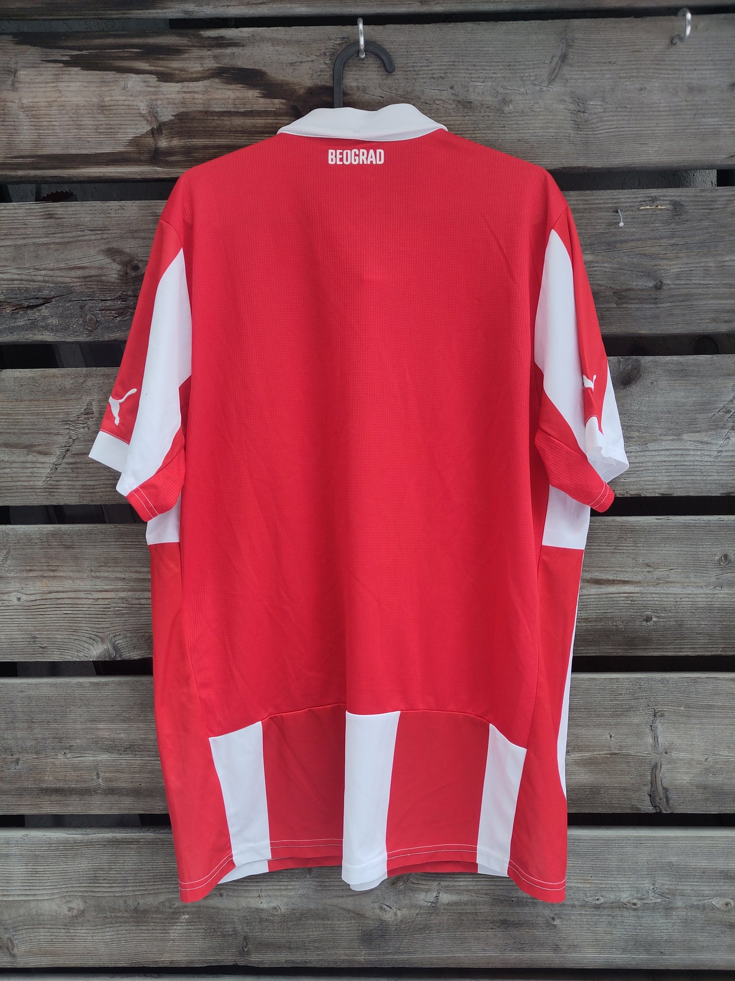 Red Star jersey 2014-16 home (Crvena Zvezda)