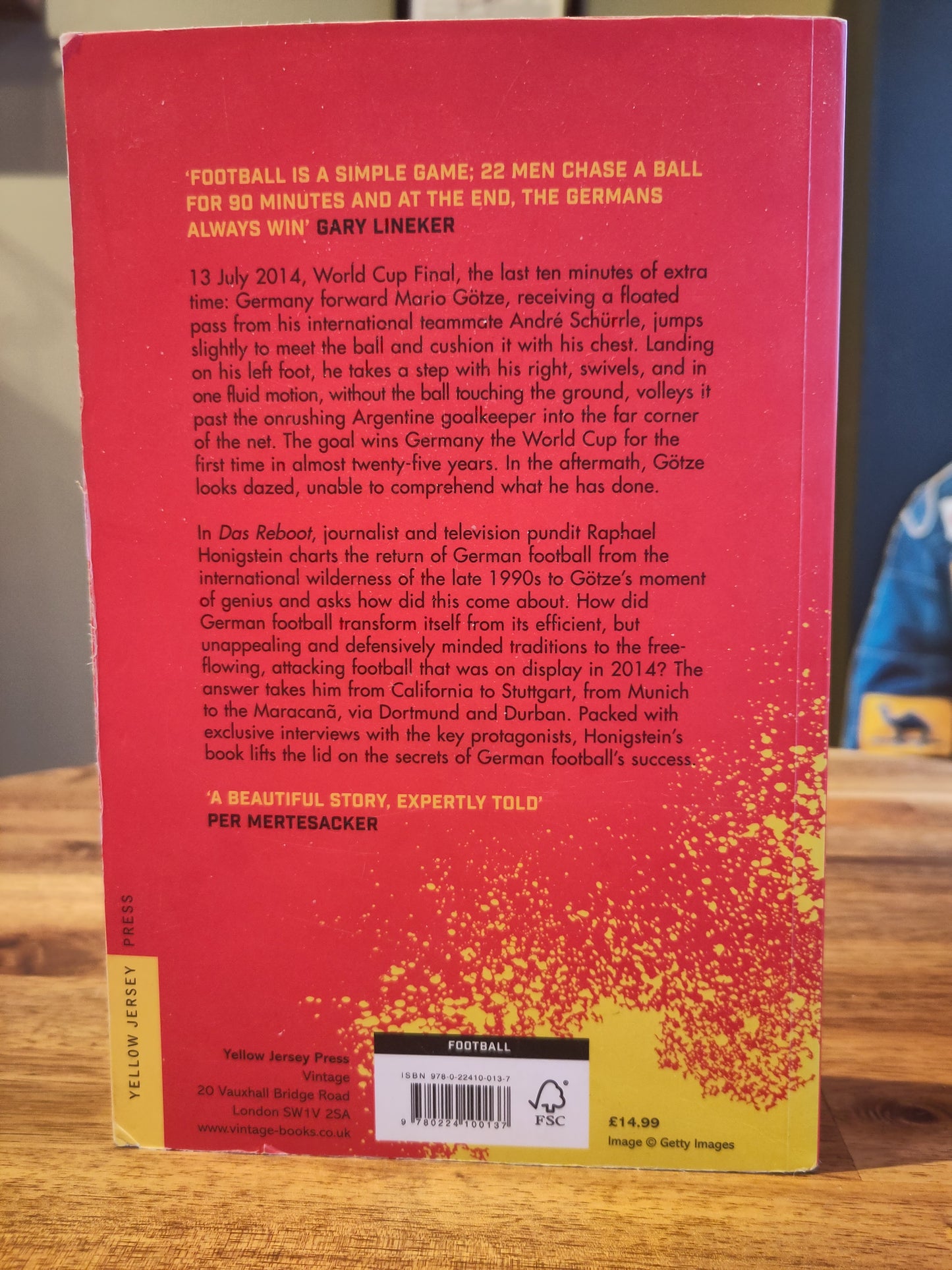 BOOK: Das Reboot - How German Football Reinvented Itself and Conquered The World (Honigstein)
