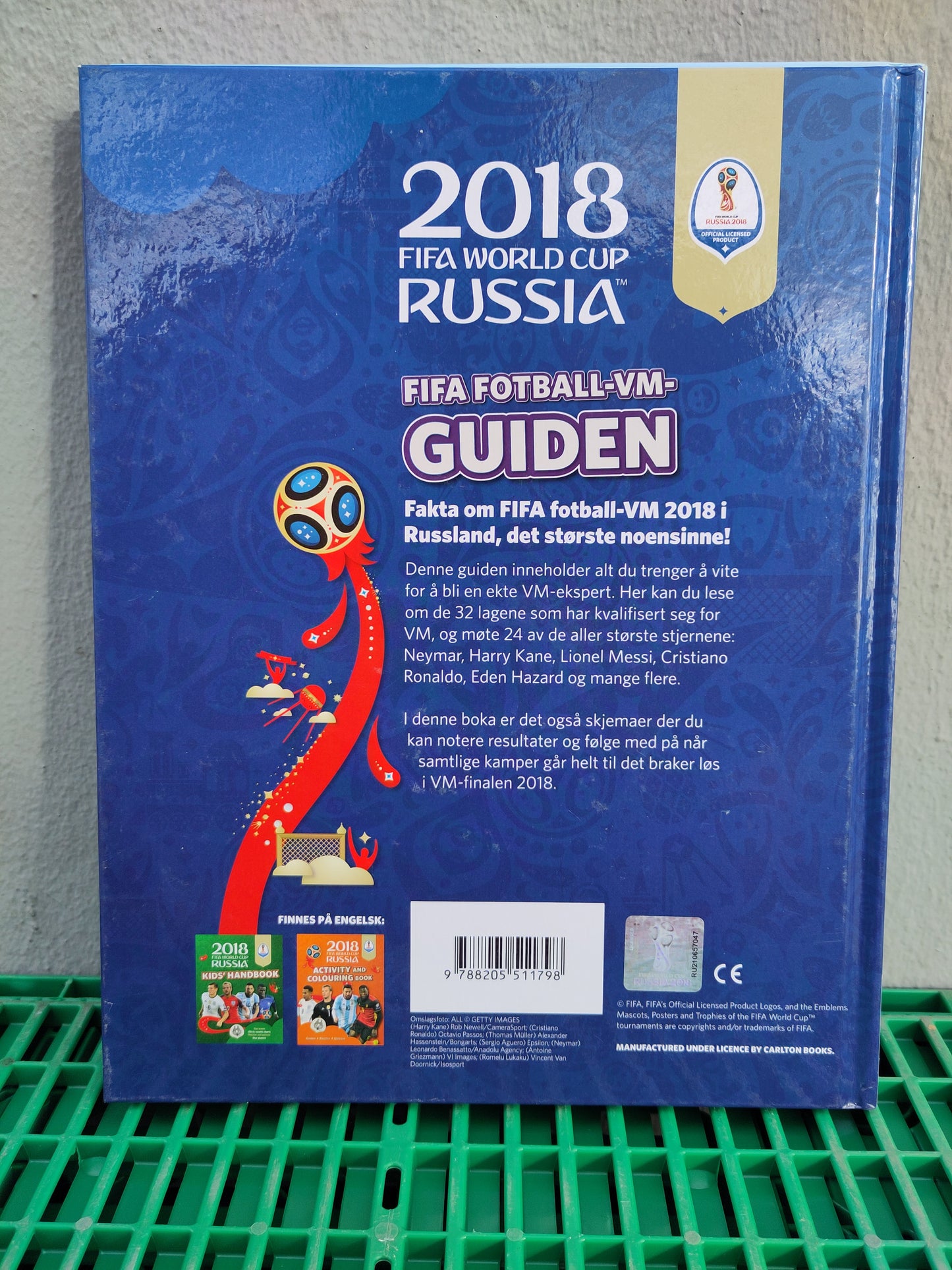 BOK: VM 2018 Russland VM-guiden