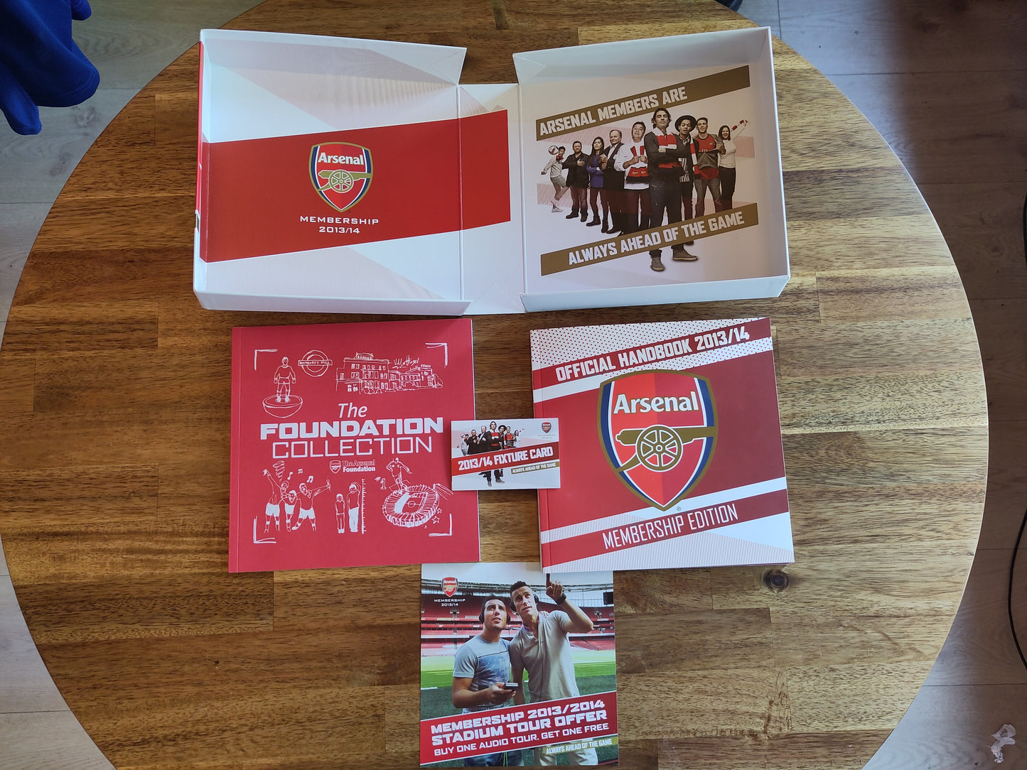 Arsenal medlemspakke 2013-14