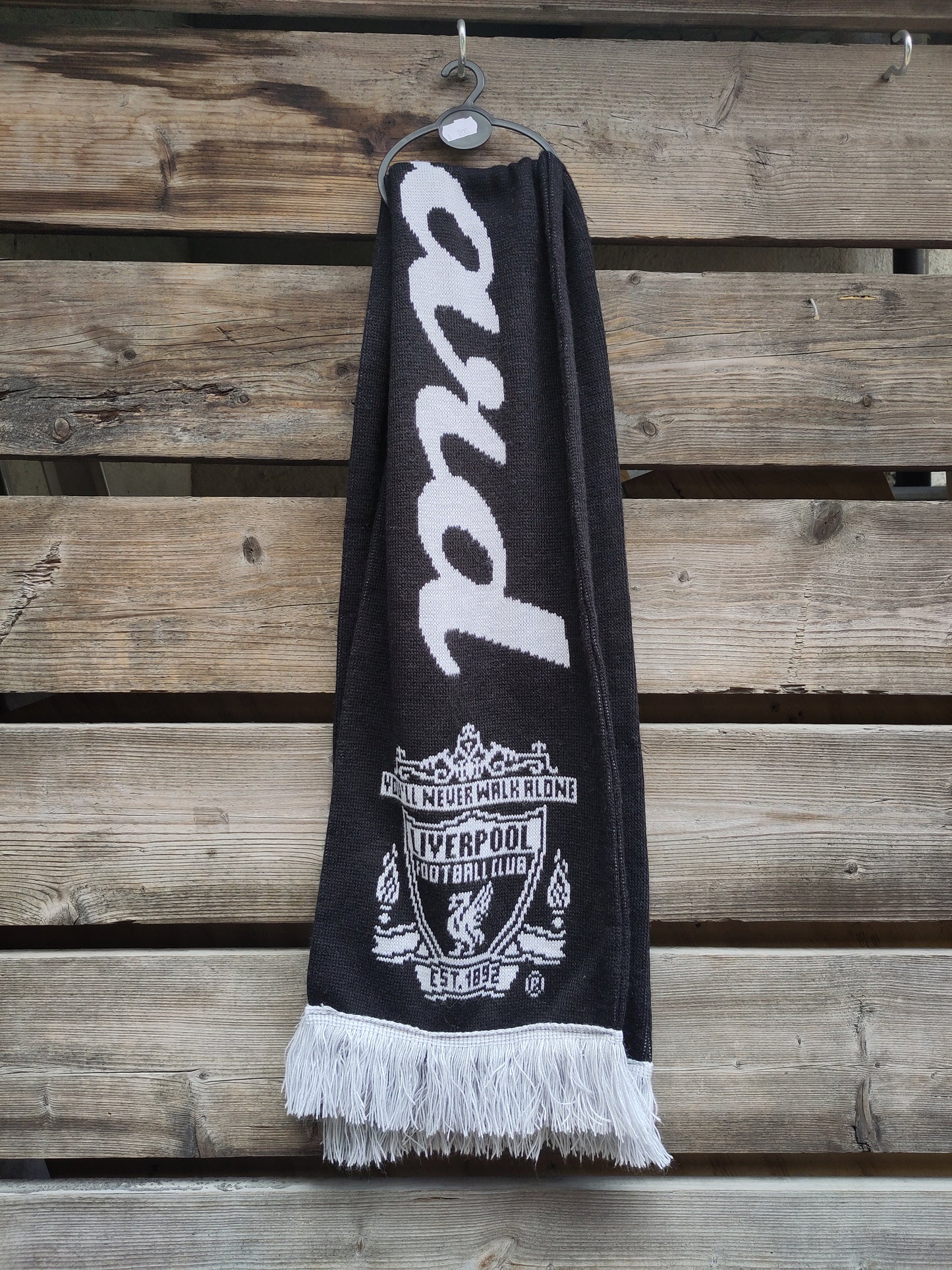 Liverpool skjerf YNWA/Steven Gerrard