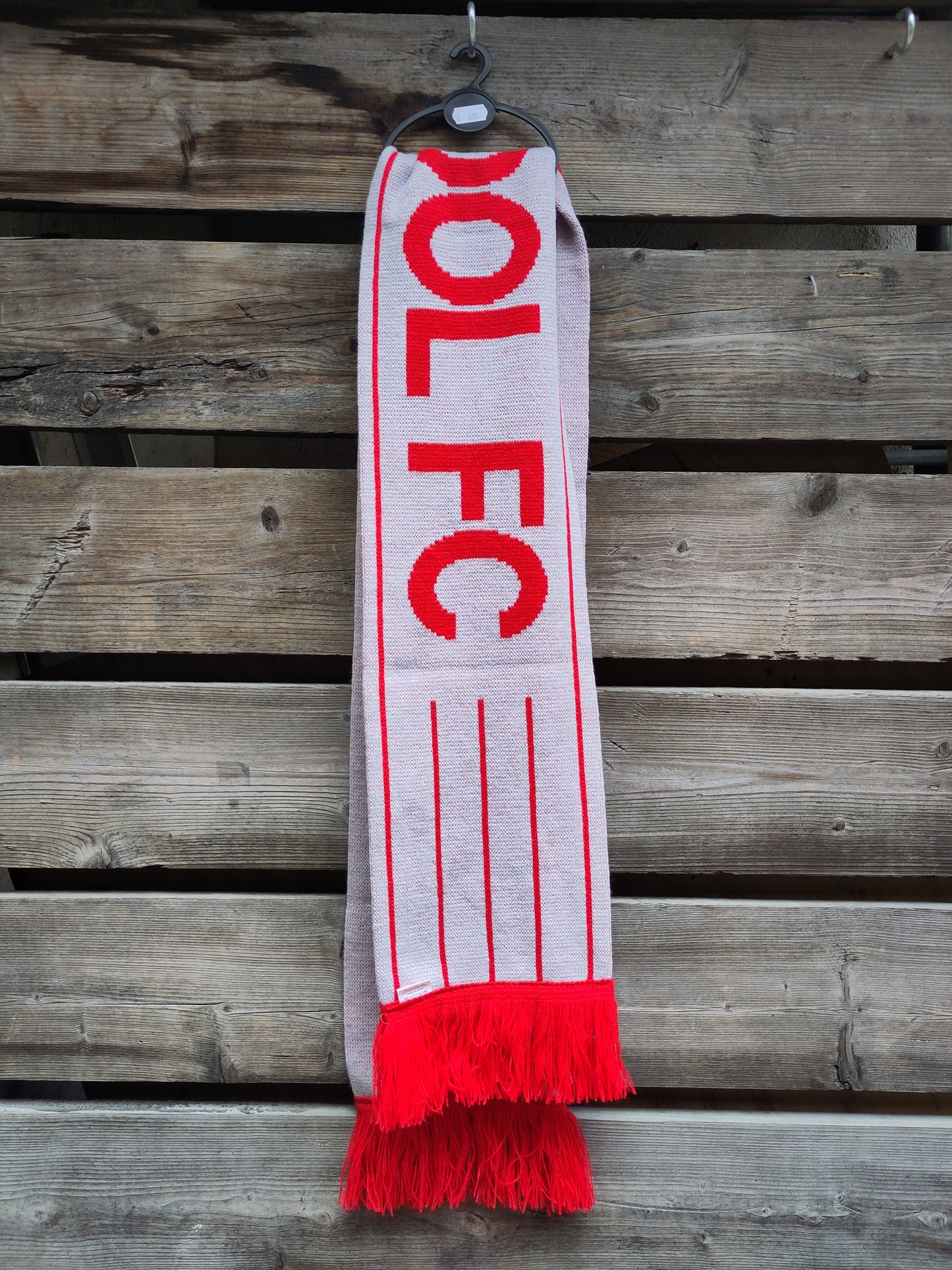 Liverpool skjerf grå/rød YNWA