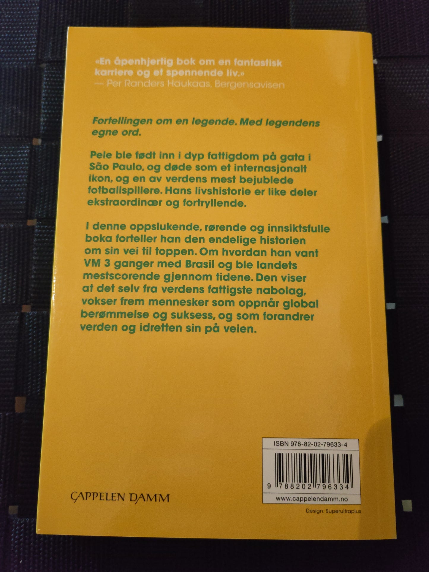 BOK: Pelé - Min Historie