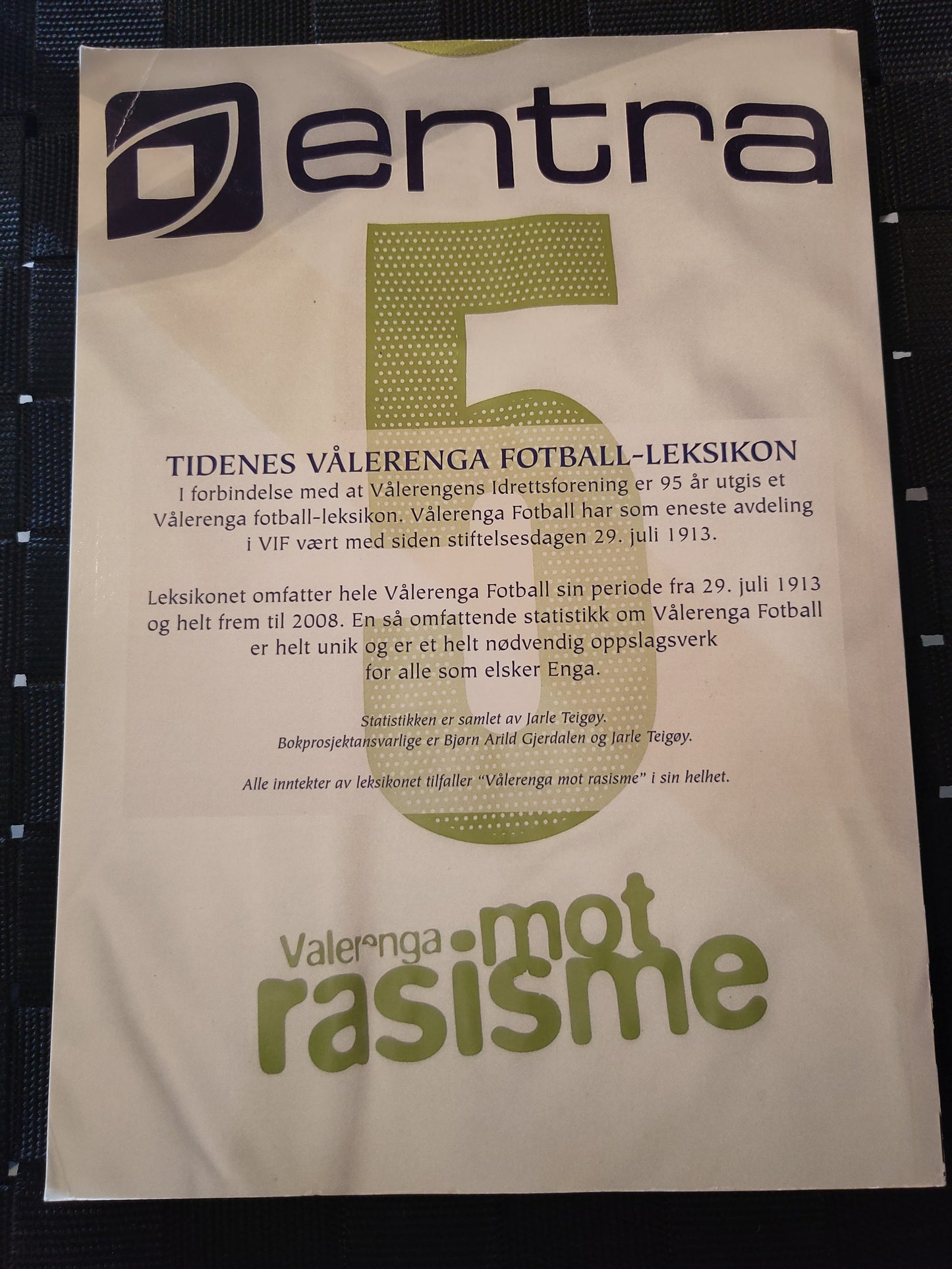 BOK: Vålerenga Fotball-leksikon 1913-2008 (Gjerdalen/Teigøy)