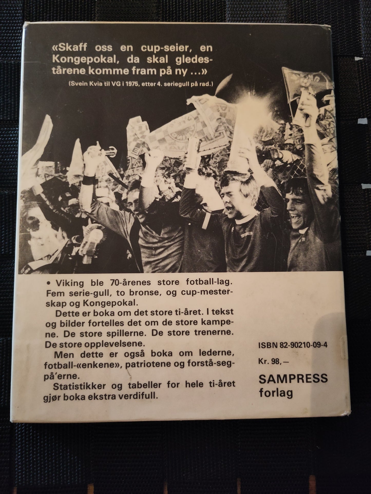 BOK: Jubel-årene med Viking 1970-80 (Johansen/Lindboe/Vegstein)