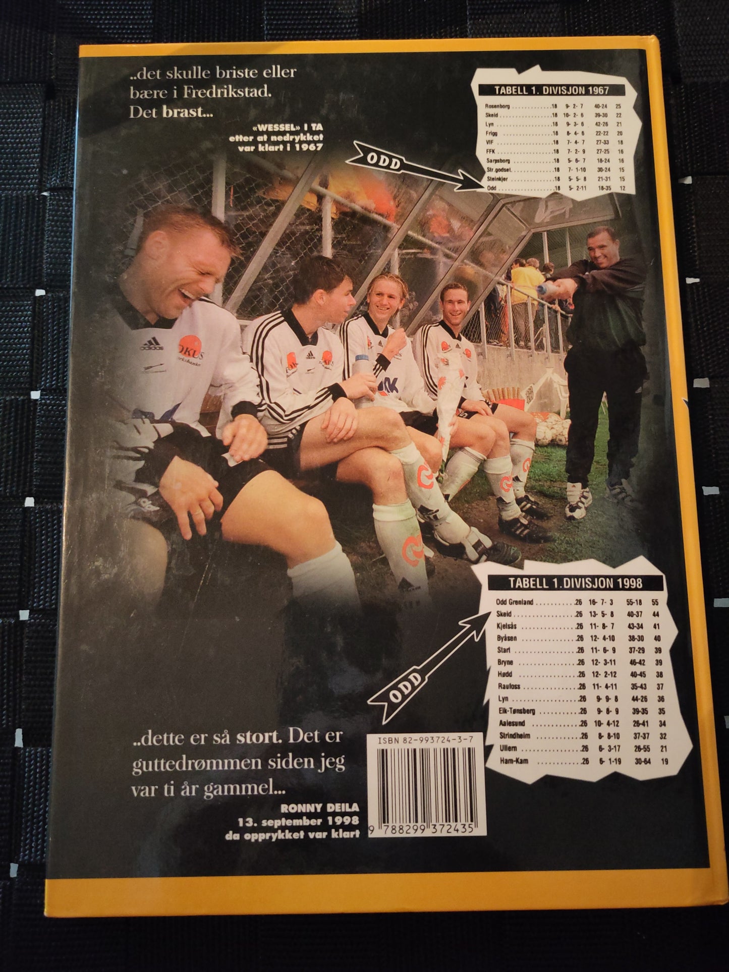 BOK: Odds Ballklubb 1968-1998 - Veien tilbake (Telemarksavisa)