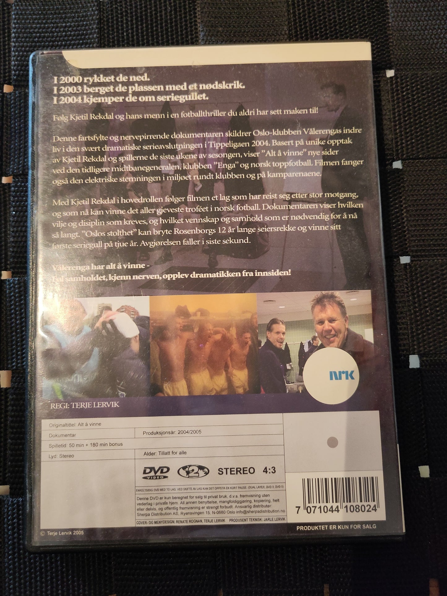 DVD: Vålerenga - Alt å vinne