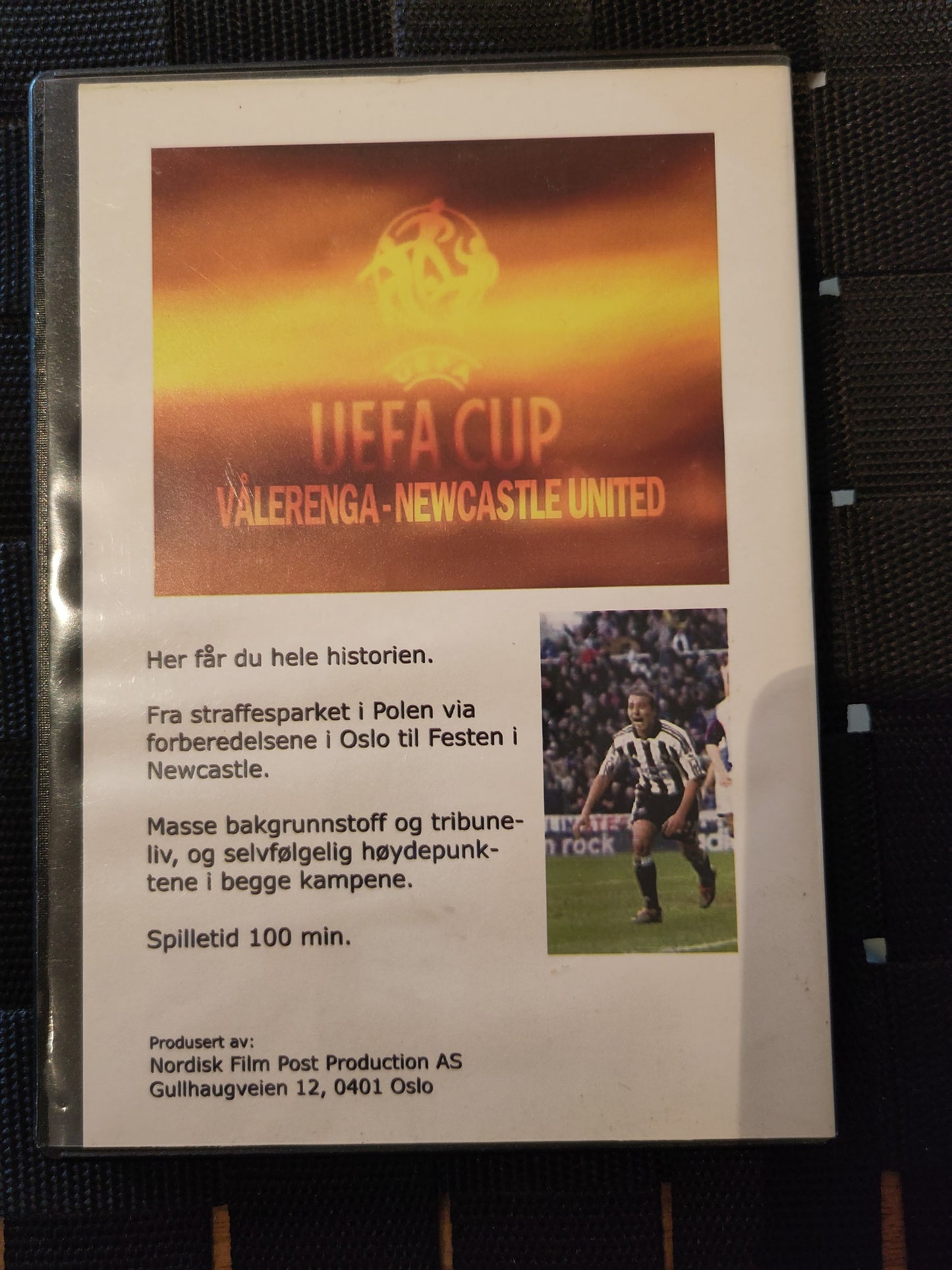 DVD: Vålerenga vs Newcastle - "To byer, ett lag"
