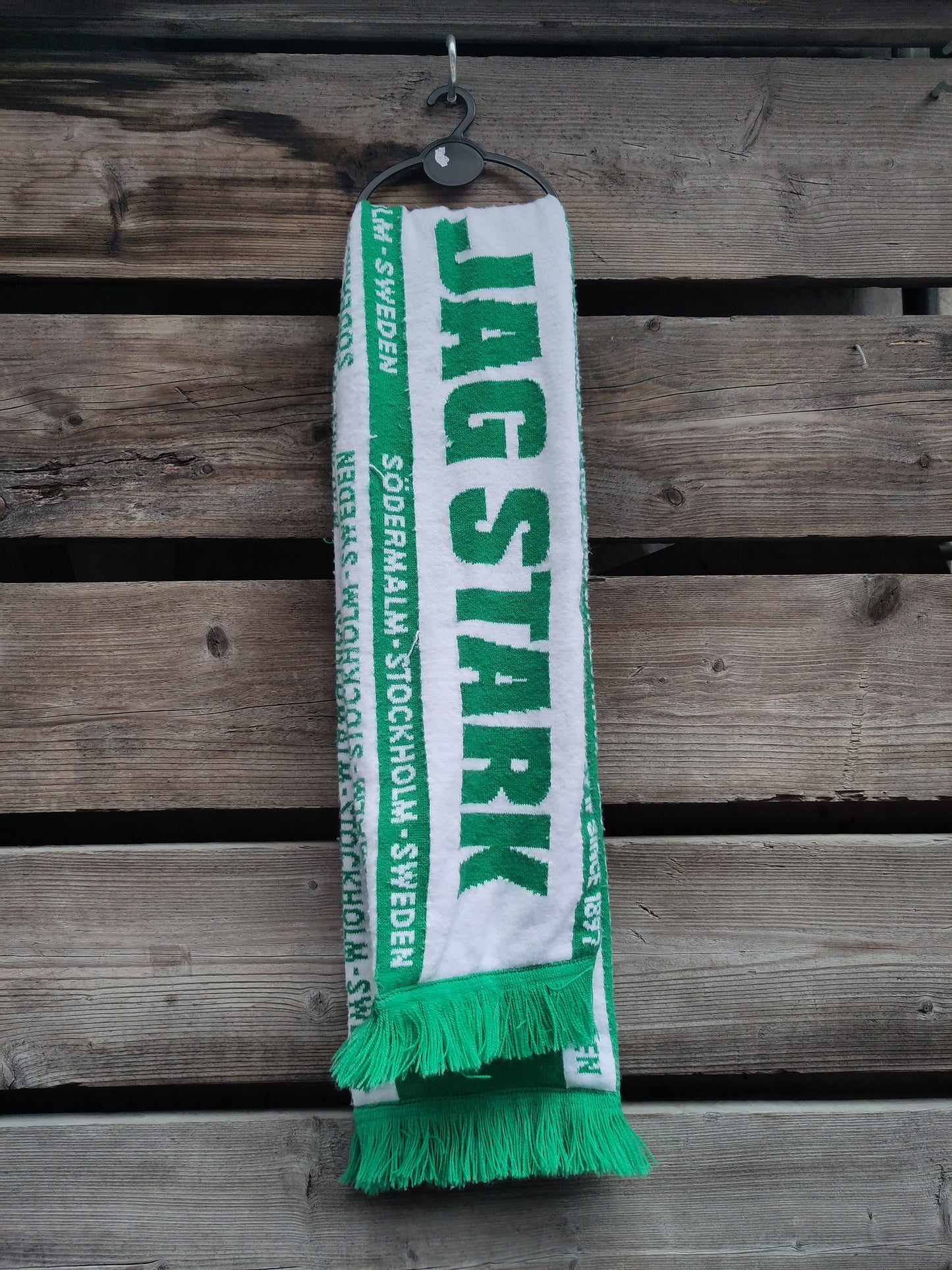 Hammarby skjerf Just idag är jag stark