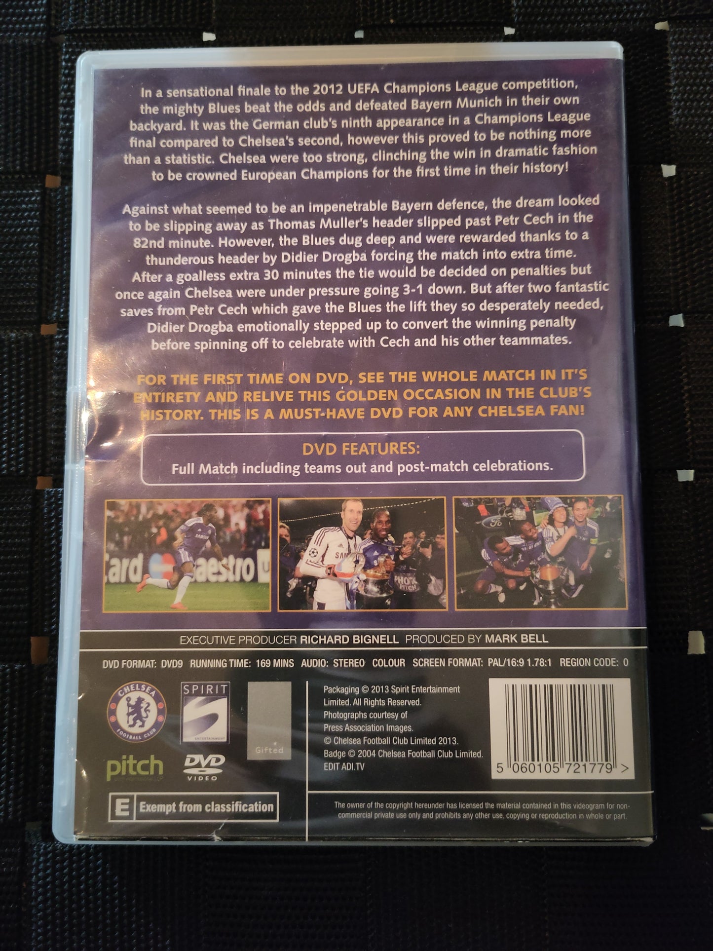 DVD: Chelsea v Bayern München Champions League Final 2012