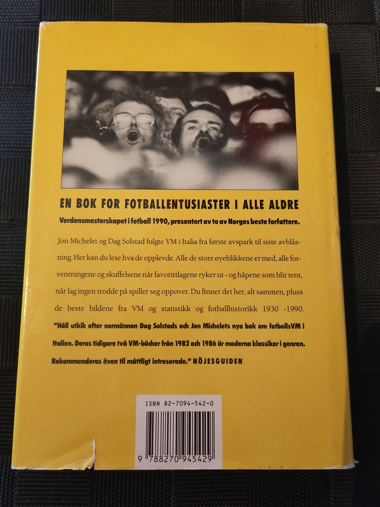 BOK: VM i fotball 1990 (Solstad/Michelet)