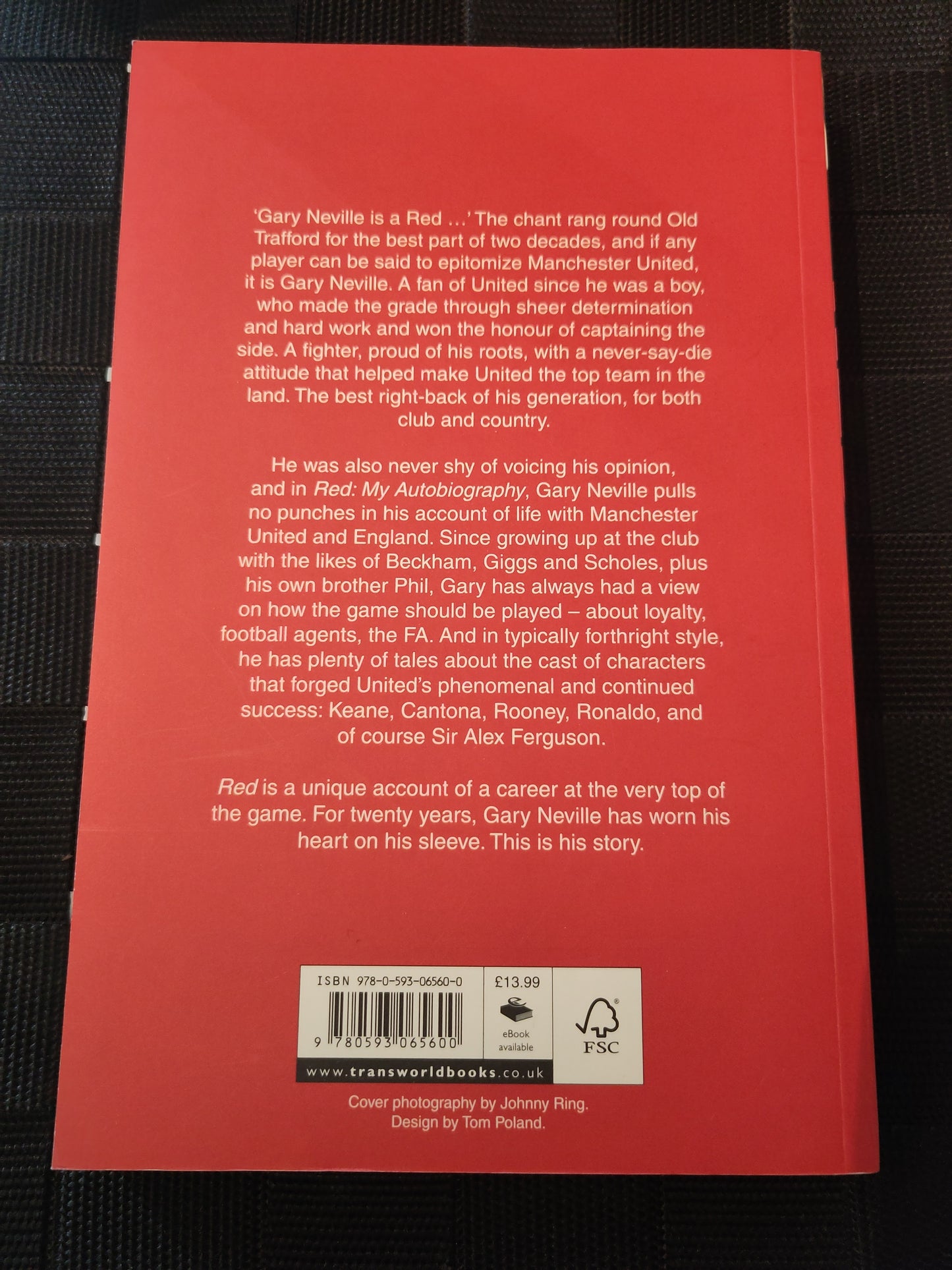 BOK: Red - My Autobiography (Gary Neville)