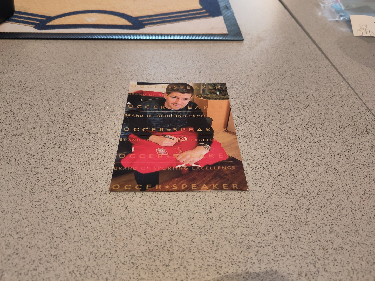 Liverpool drakt 2004-05 hjemme retro signert Steven Gerrard