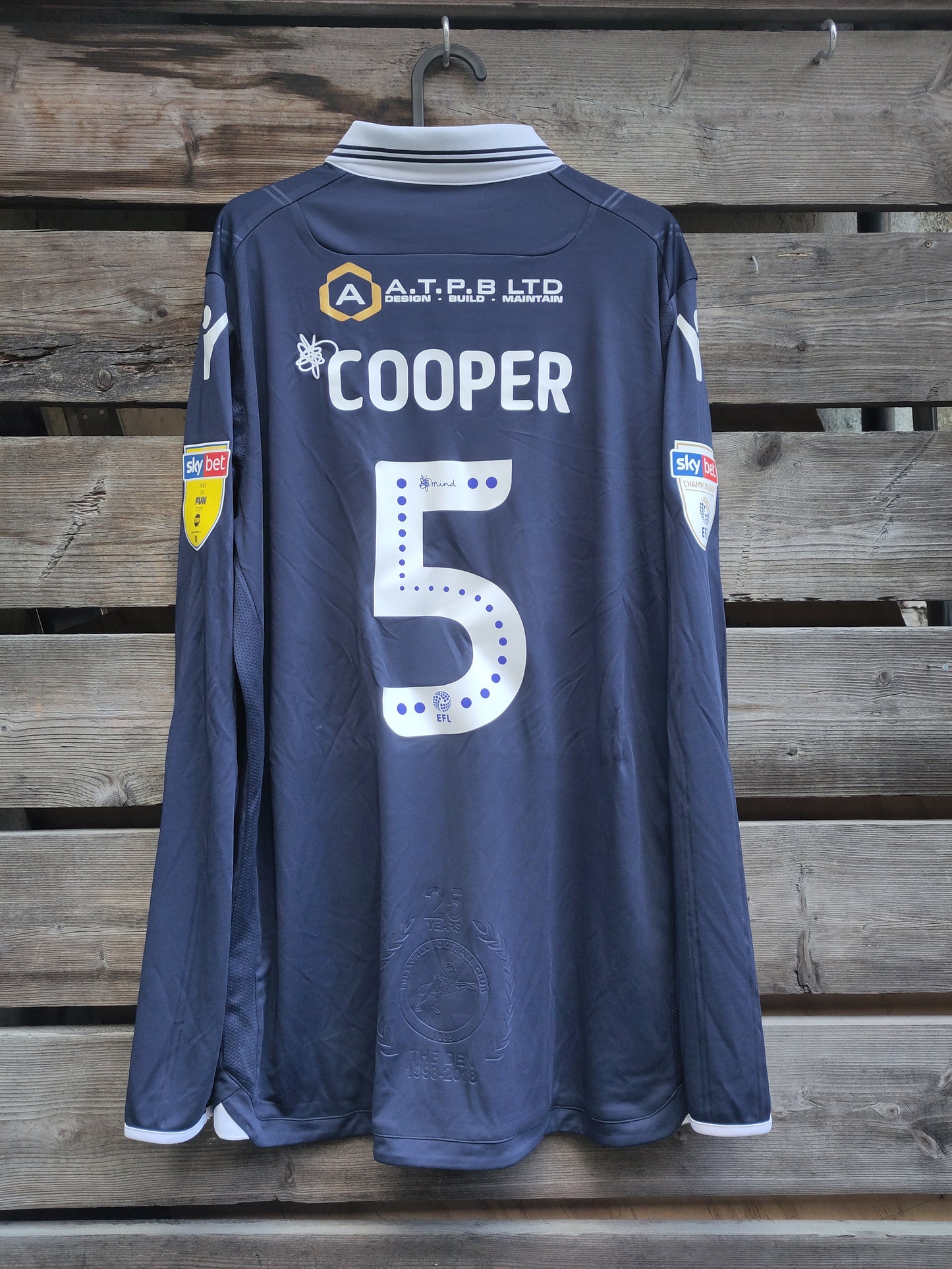 Millwall drakt 2018-19 hjemme Cooper