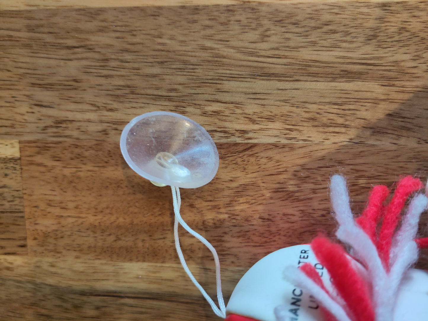 Manchester United maskot m/ sugekopp*