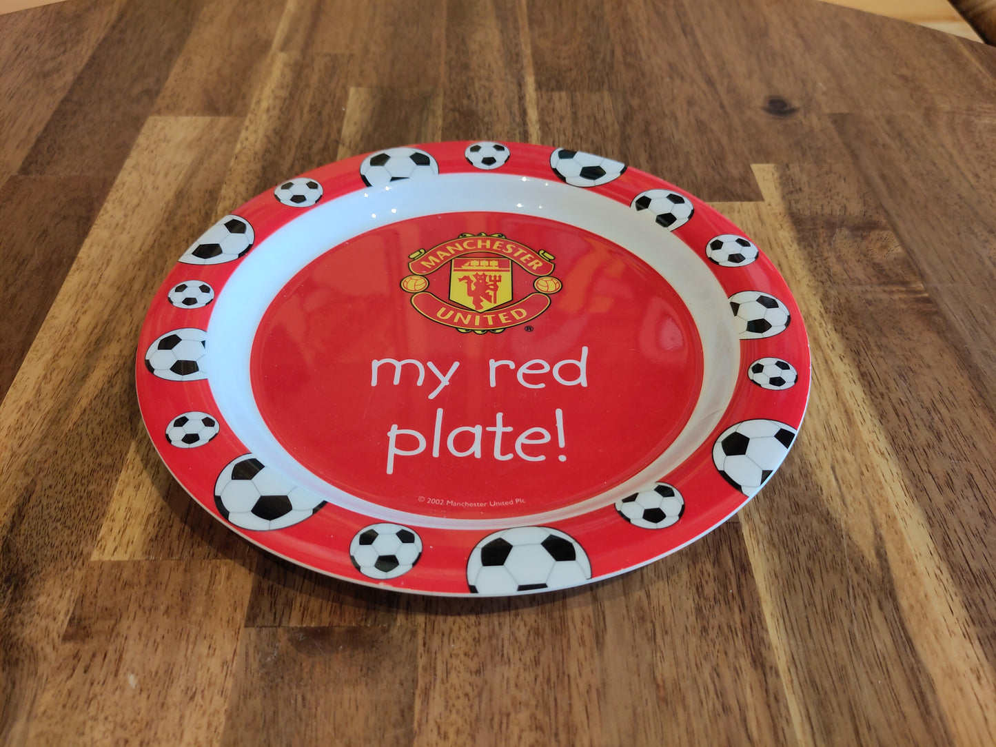 Manchester United tallerken plast*