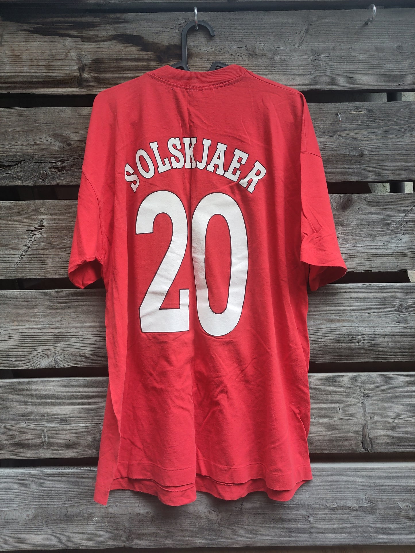 Manchester United t-skjorte 1996-97 Solskjær*