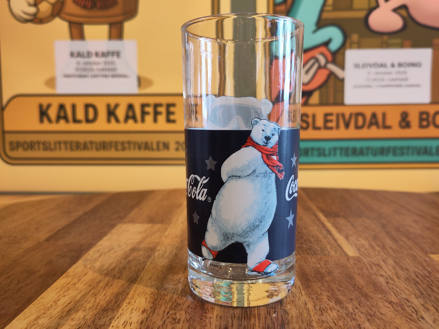 Coca-Cola glass skøyter*