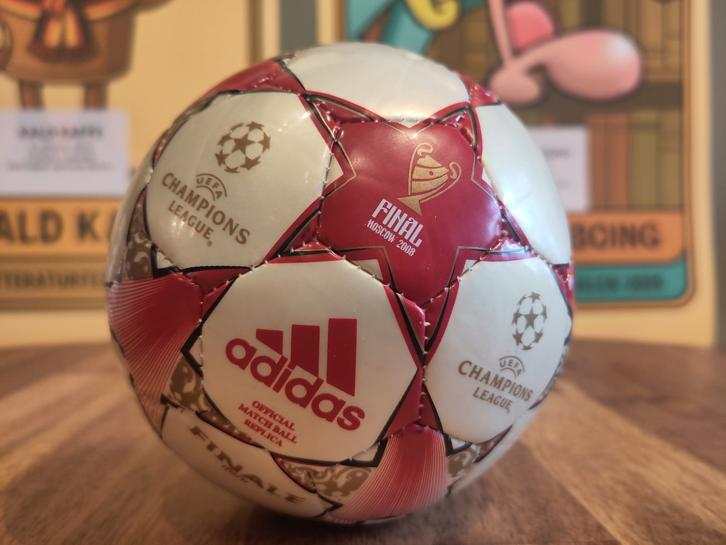 Manchester United ball Champions League final 2008 triksing*