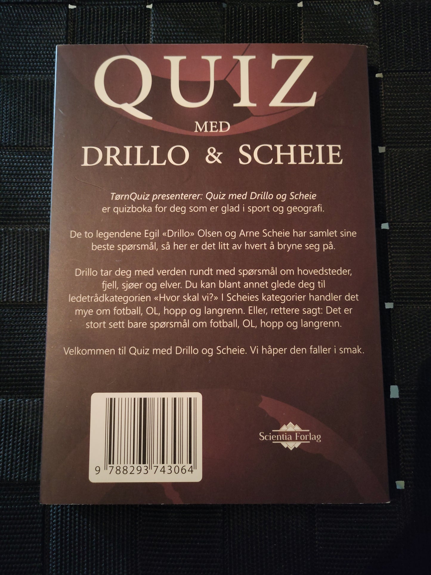 BOK: Quiz med Drillo & Scheie (TørnQuiz)