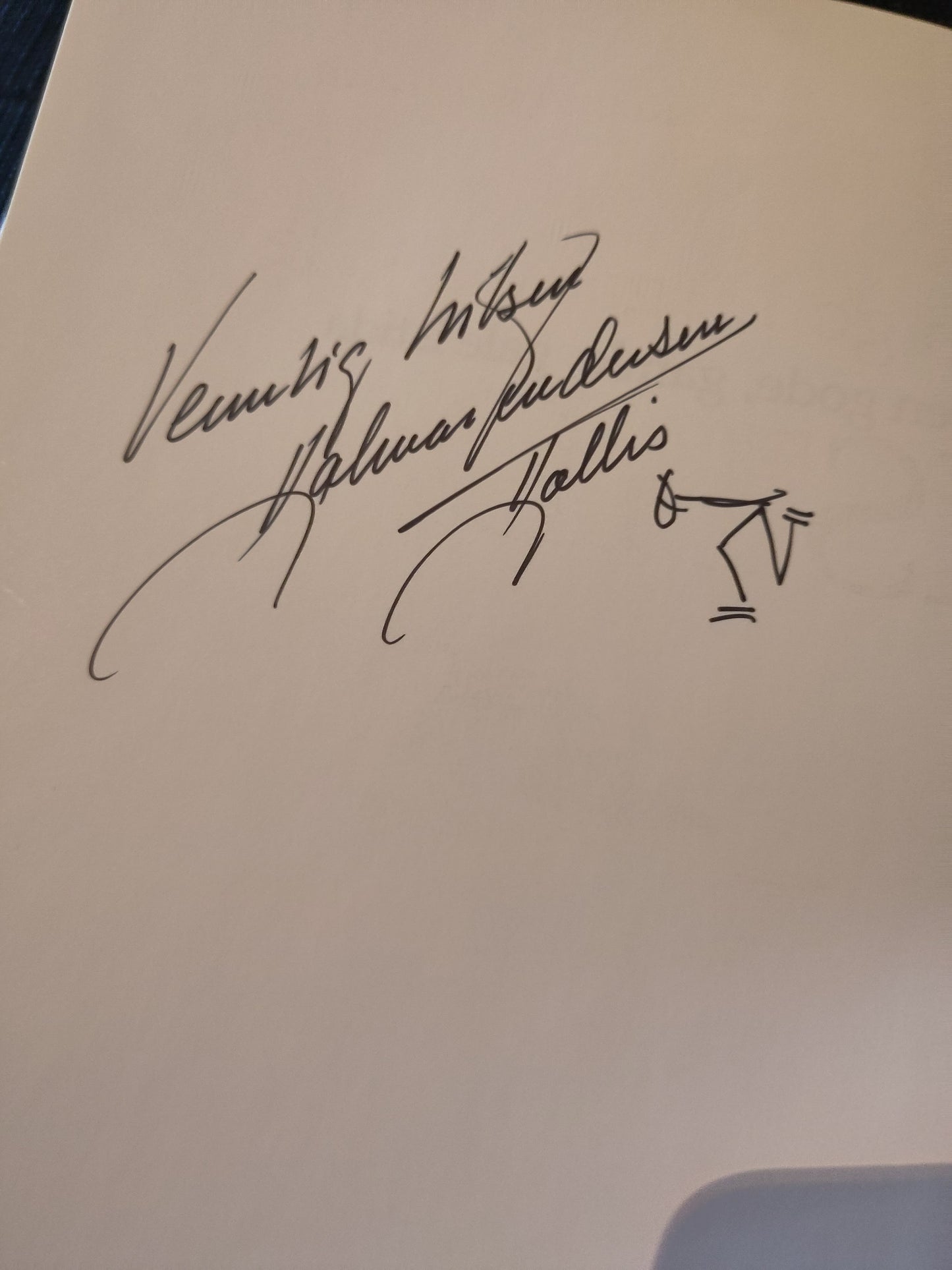 BOK: Hjallis - Den gode, gamle, gale istida signert (Hjallis/Løken)