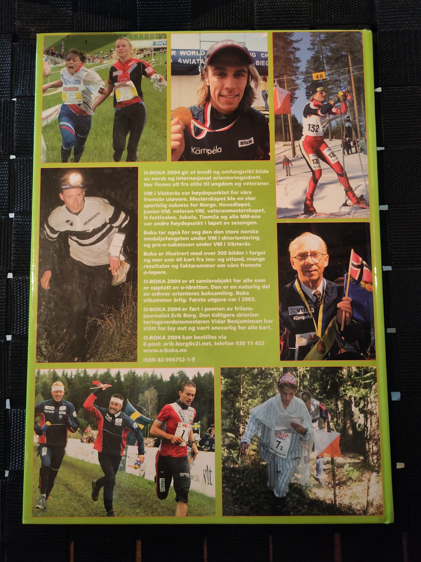 BOK: O-boka 2004 - norsk og internasjonal orienteringsidrett sesongen 2003 (Borg/Benjaminsen)