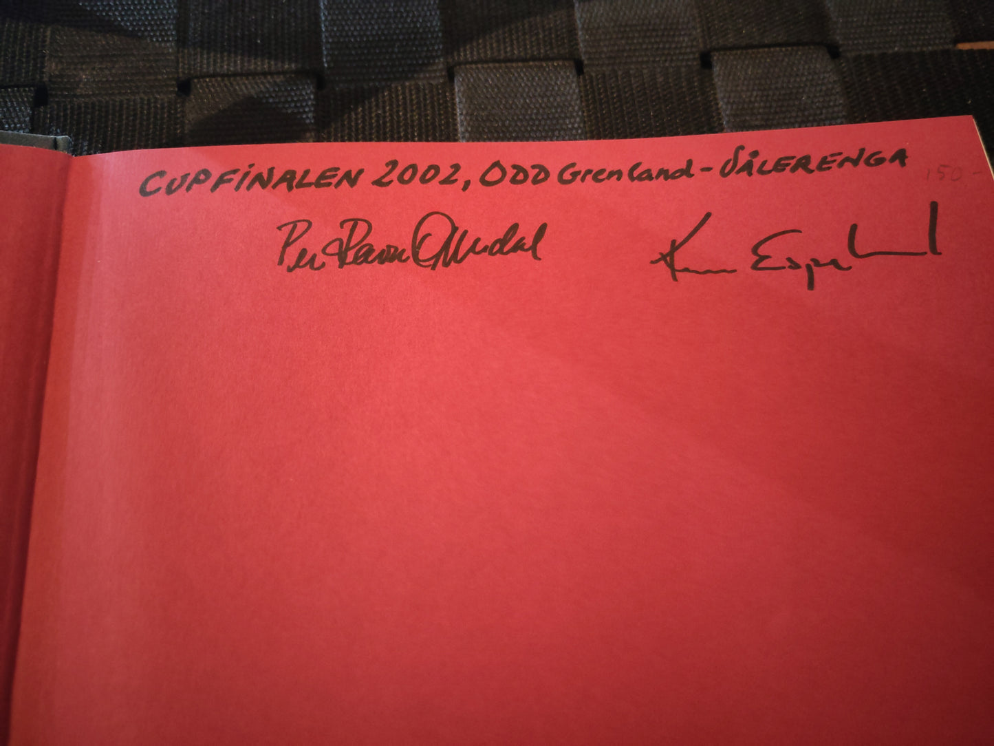 BOK: Fotball! Norges Fotballforbund 100 år (Goksøyr/Olstad) signert Omdal/Espelund