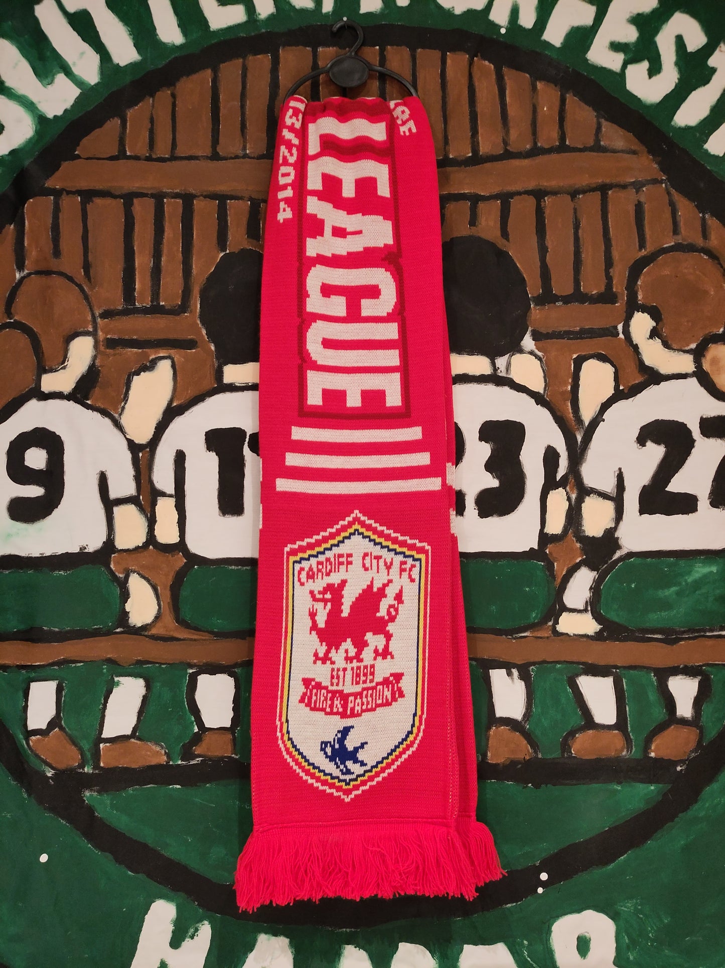 Cardiff skjerf Premier League 2013-14*