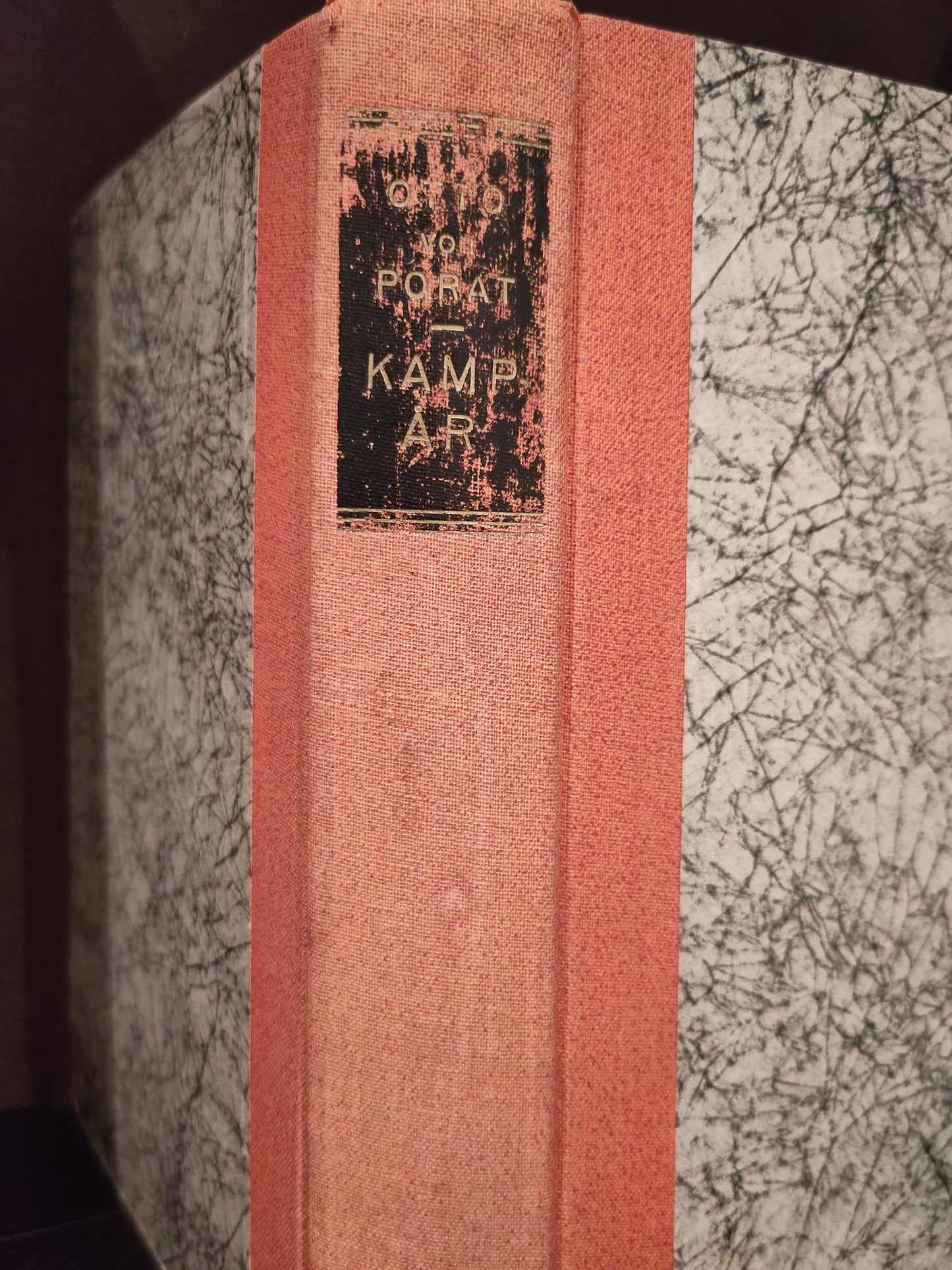 BOK: Kampår - Minner fra mitt liv som bokser (Otto von Porat)