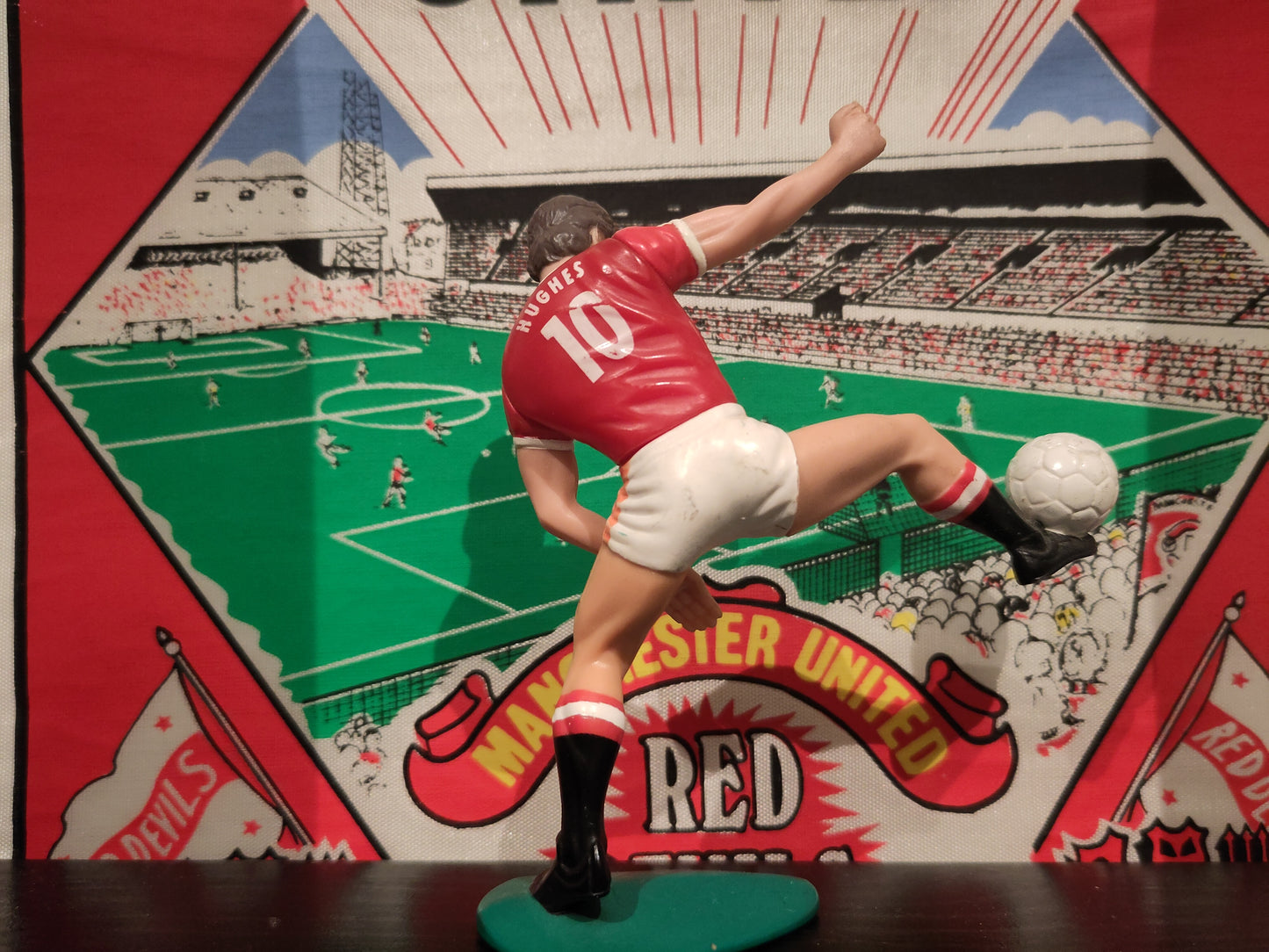 Manchester United figur 80-tall Mark Hughes*