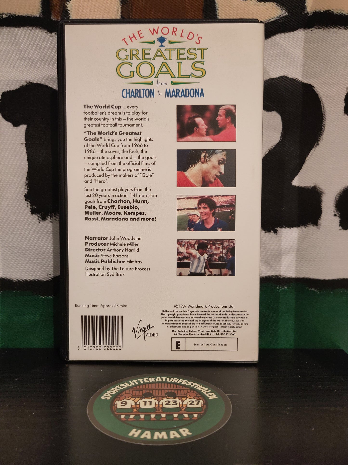 VHS: The World's Greatest Goals - From Charlton to Maradona - 141 World Cup Goals 1966-1986