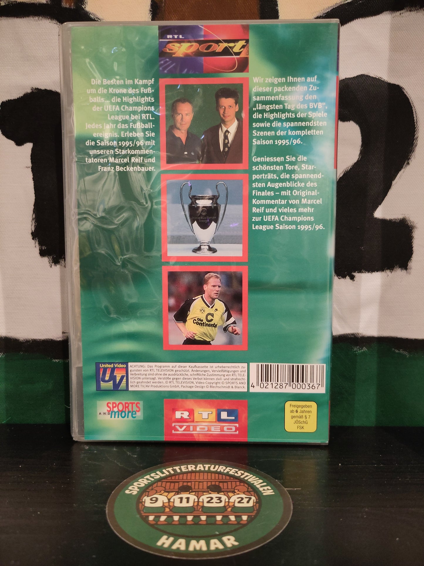 VHS: RTL Sport UEFA Champions League Highlights 95/96