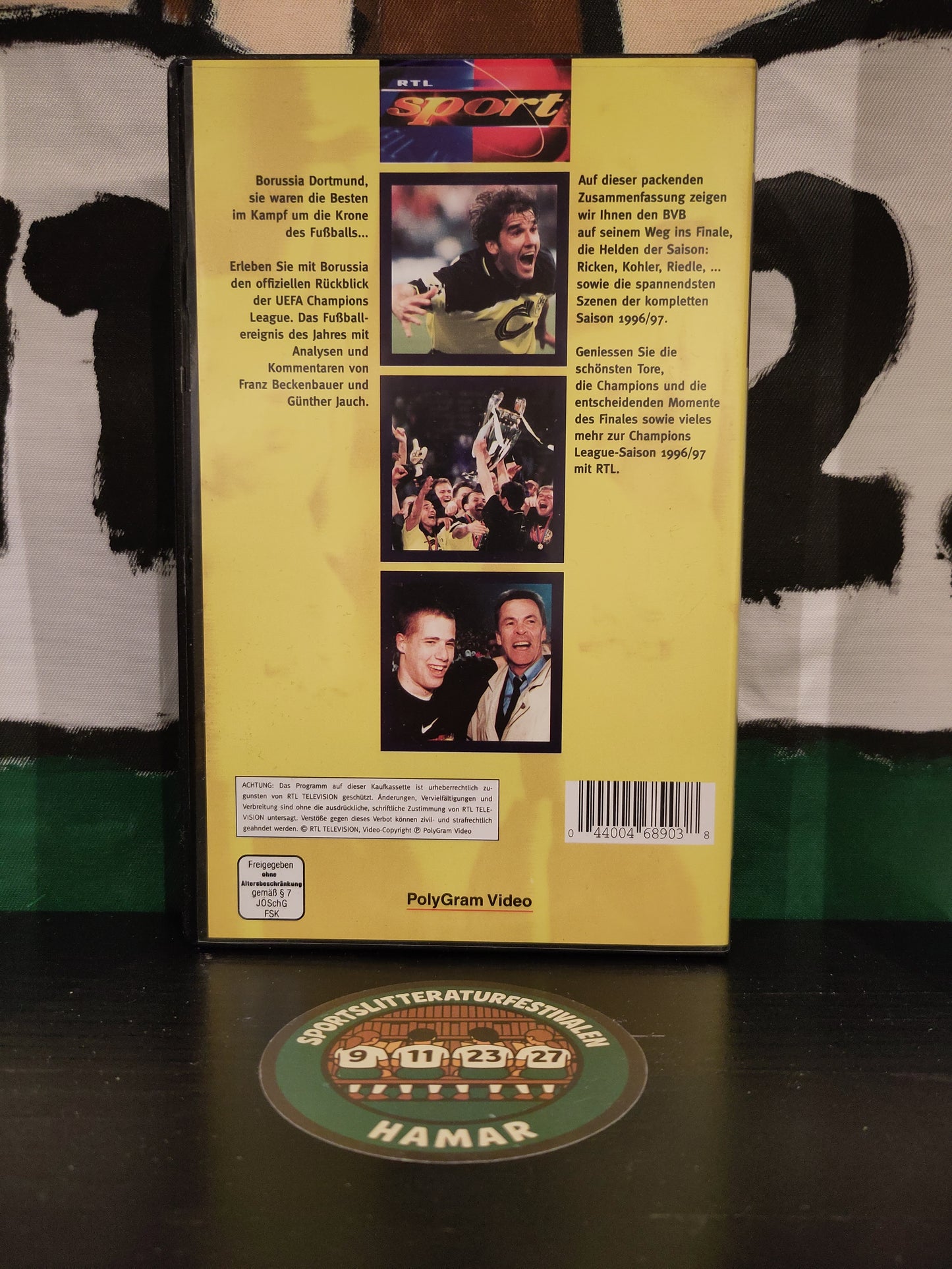 VHS: Borussia Dortmund RTL Sport UEFA Champions League Highlights 96/97