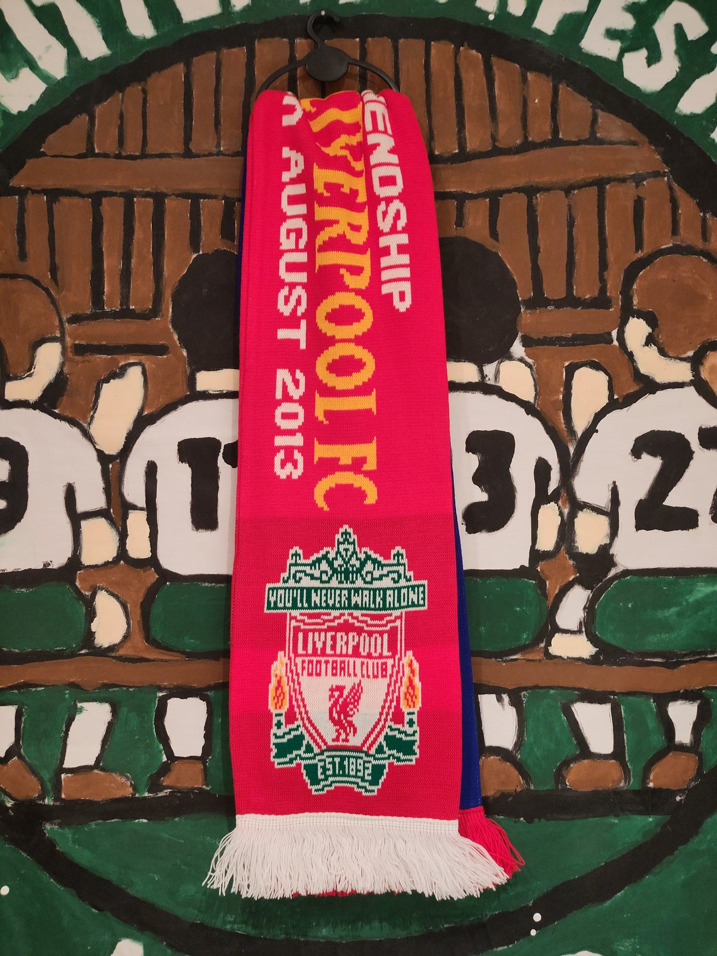 Liverpool skjerf half&half Vålerenga 2013 v2