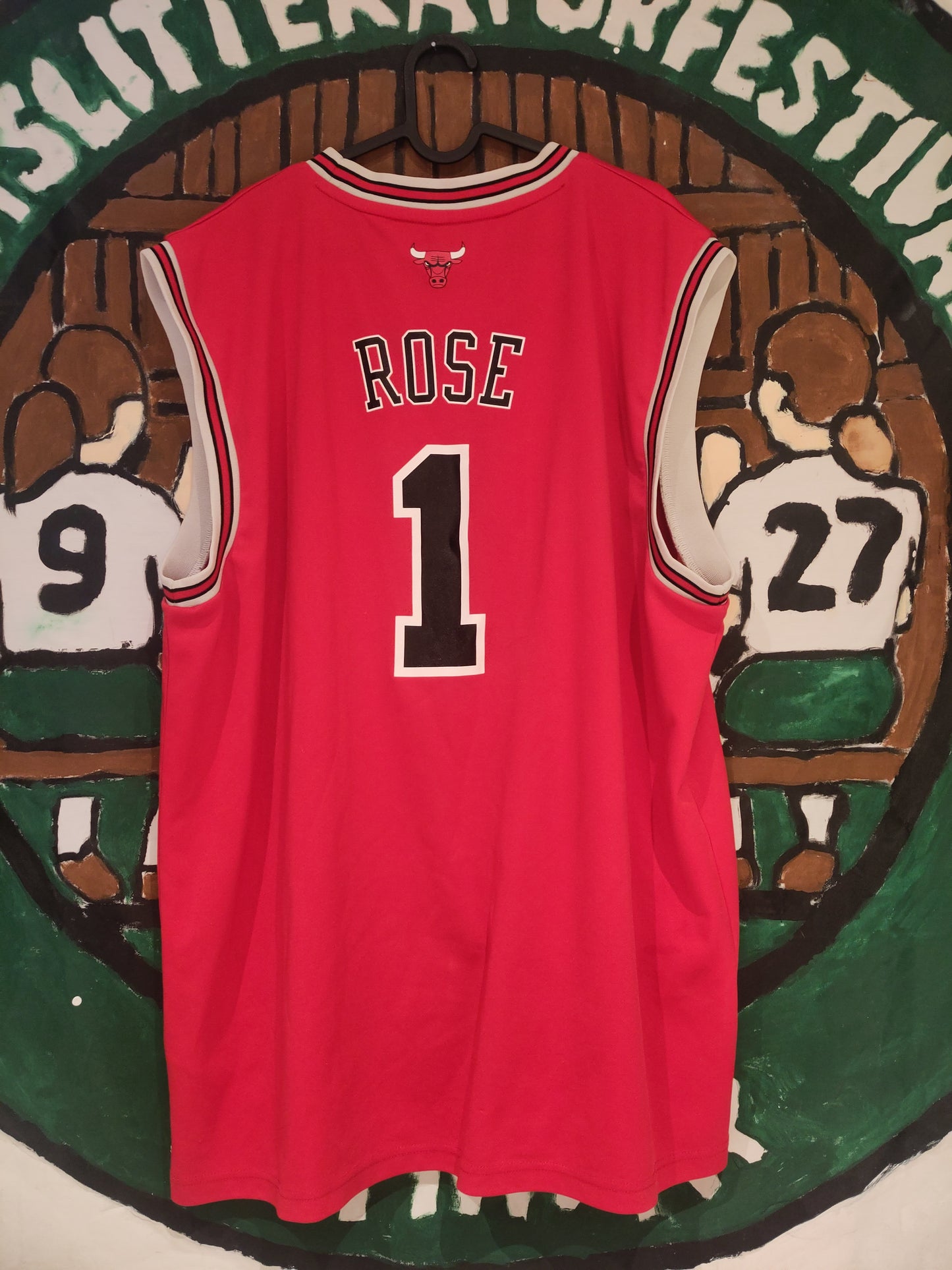 Chicago Bulls drakt hjemme Rose