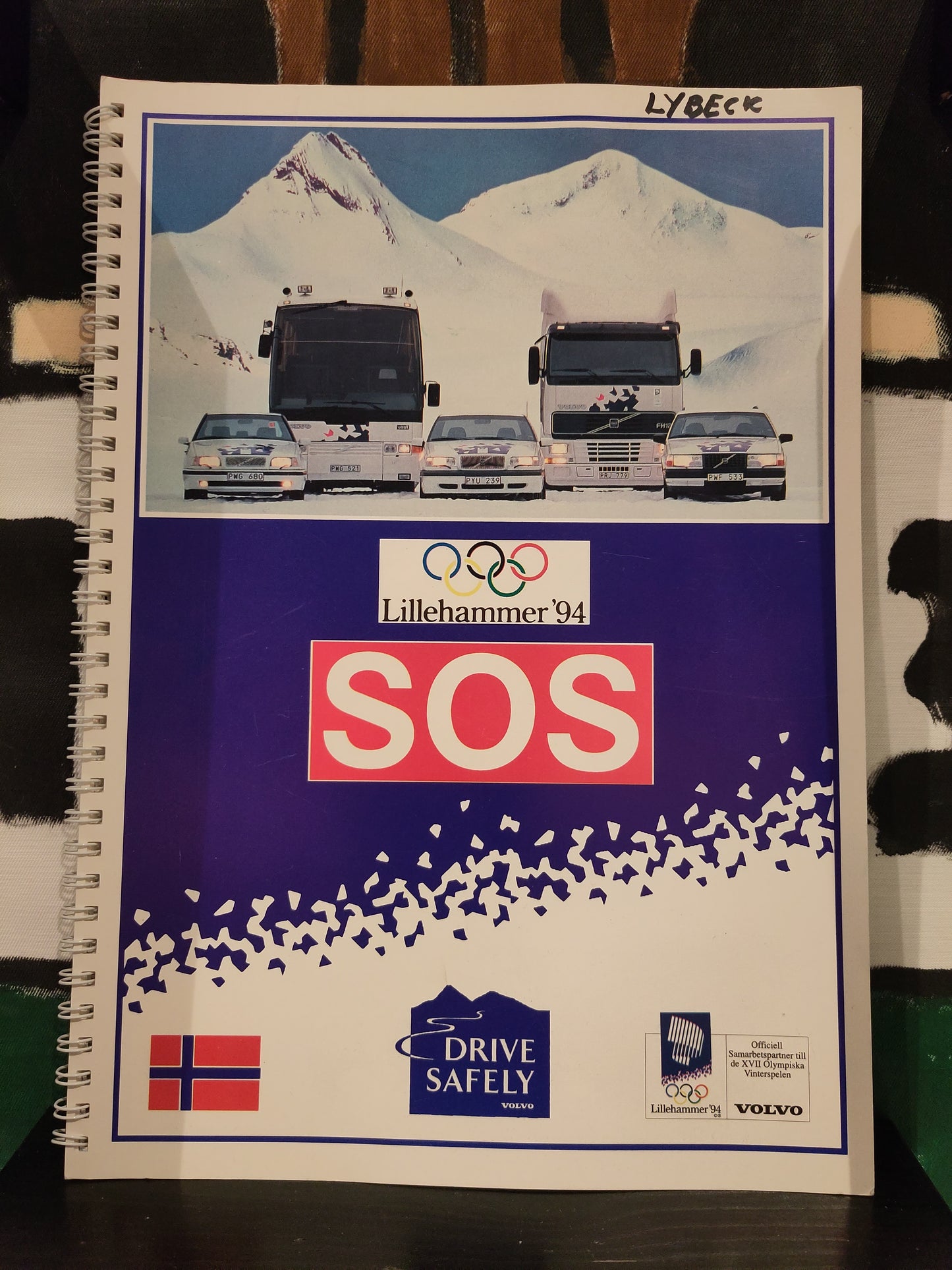 OL 1994 Lillehammer SOS/Volvo brosjyre*